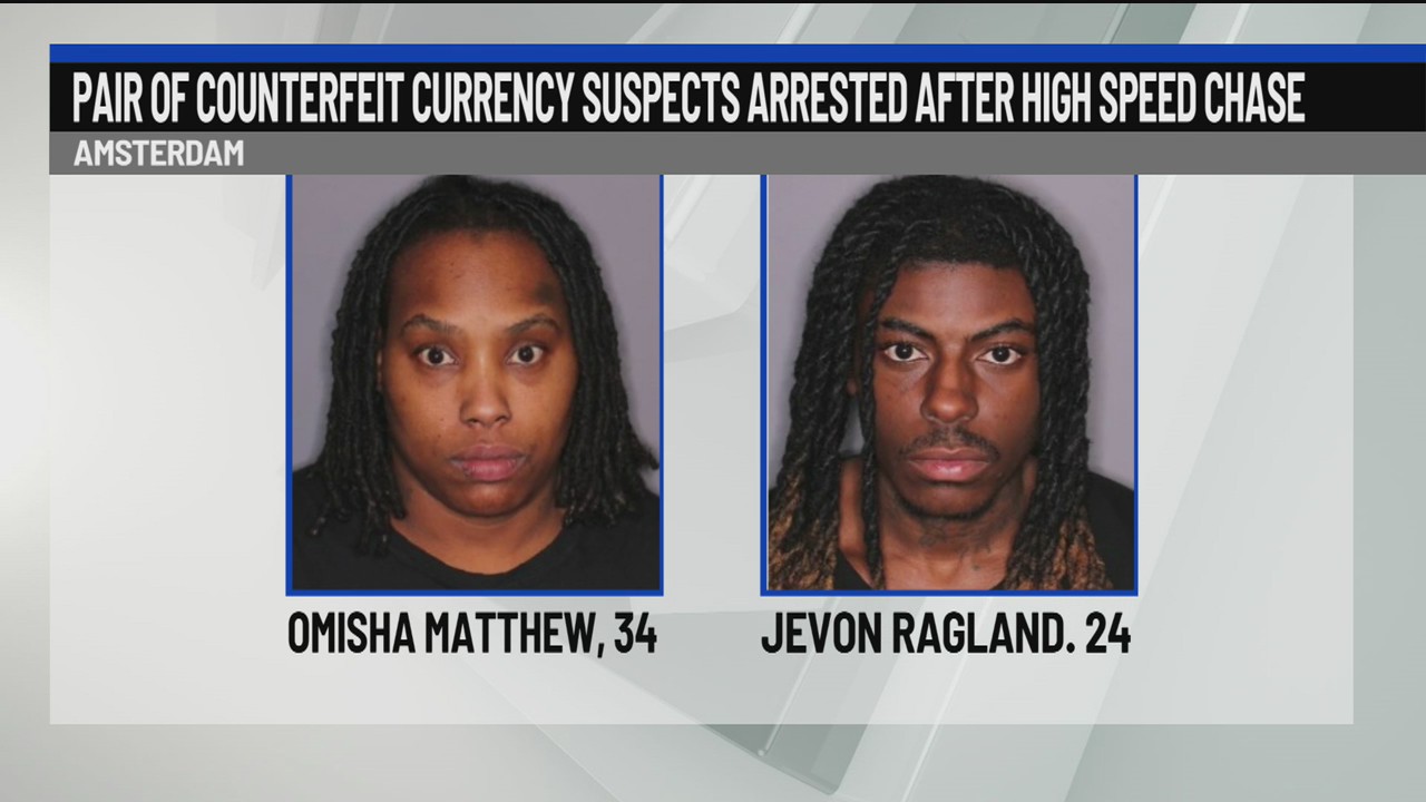 Counterfeit money suspects arrested after high speed chase – NEWS10 ABC