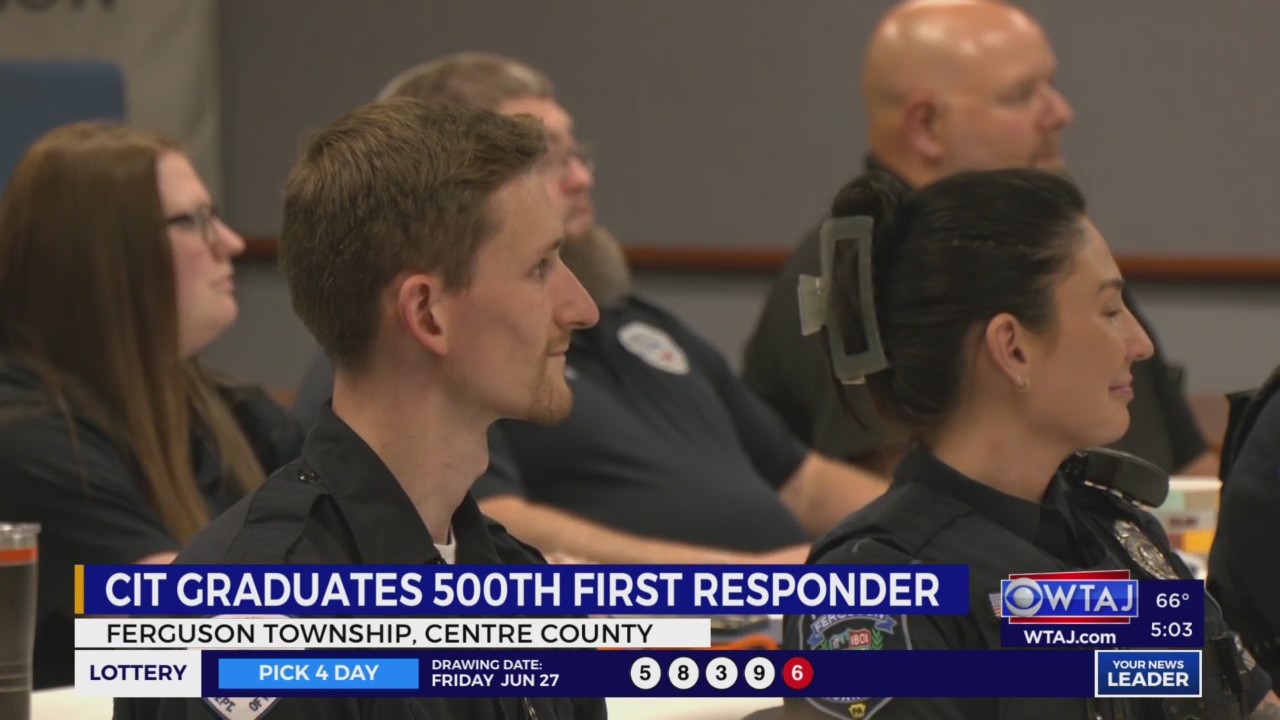 Centre County CIT program graduates 500th first responder – WTAJ – www ...