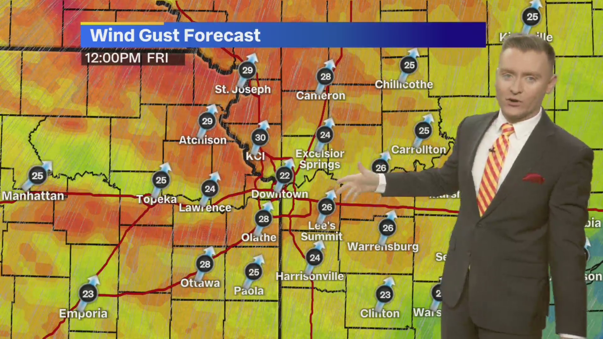 Friday afternoon forecast – FOX 4 Kansas City WDAF-TV | News, Weather ...