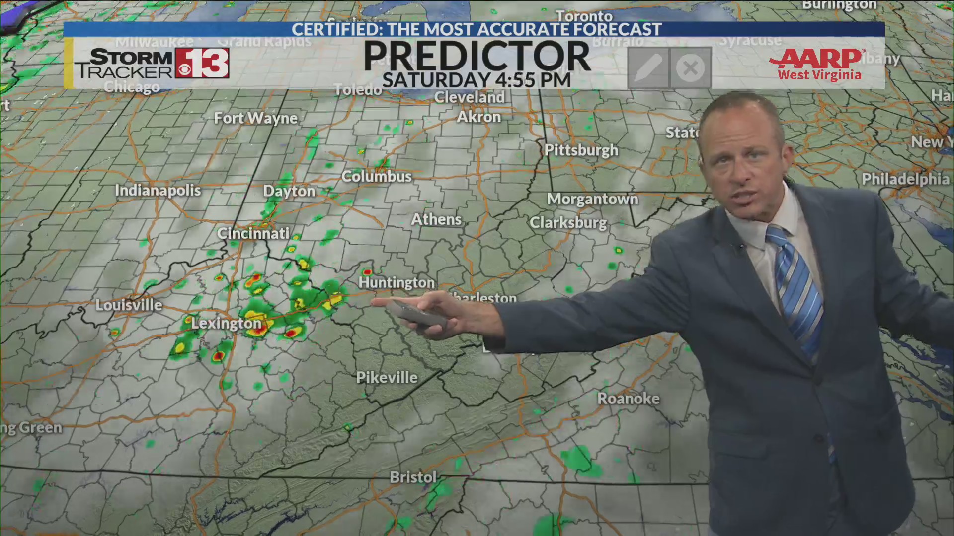 Spotty shower today and a hot weekend ahead – WOWK 13 News