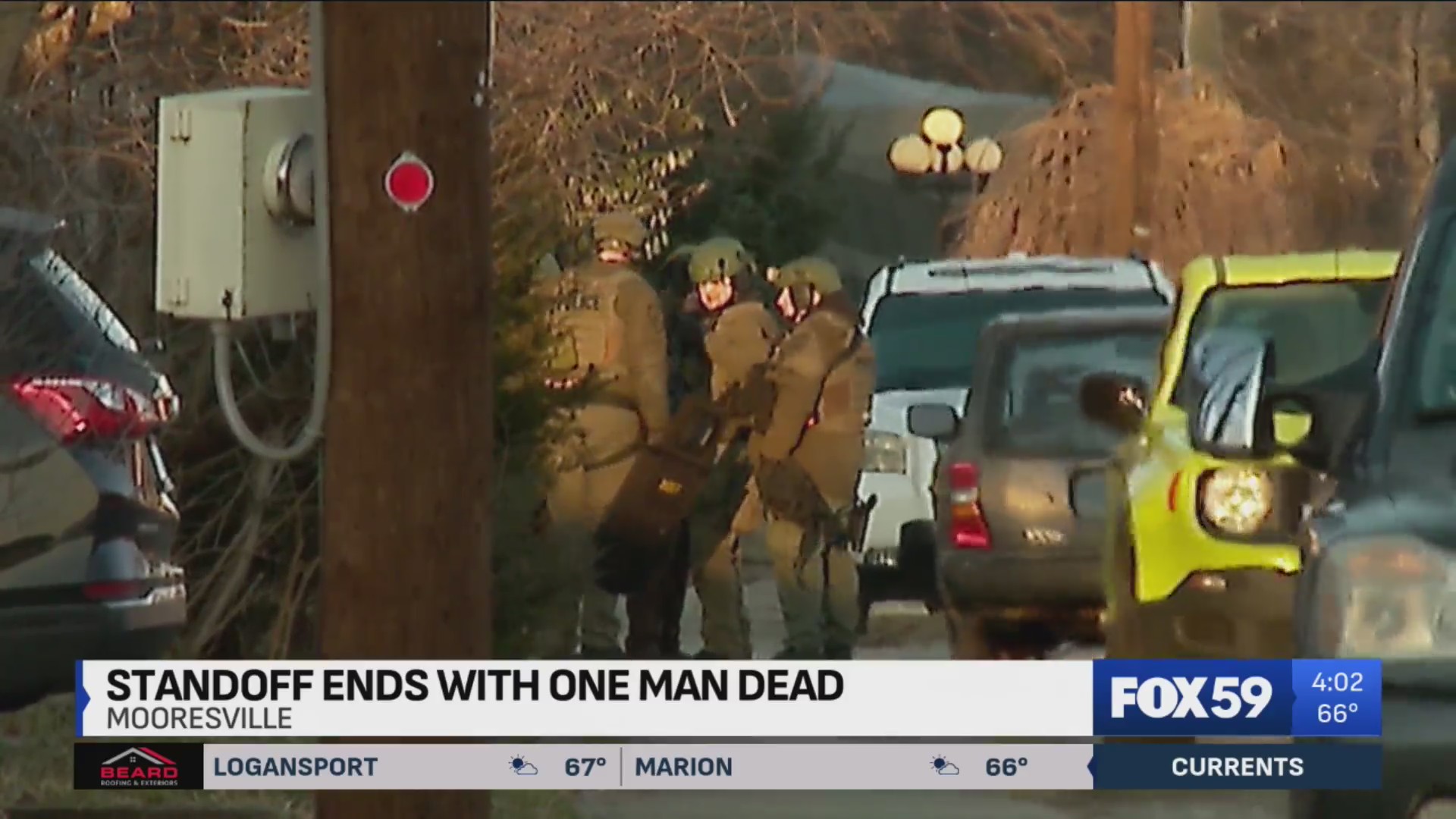 Mooresville standoff in home ends after man kills himself Fox