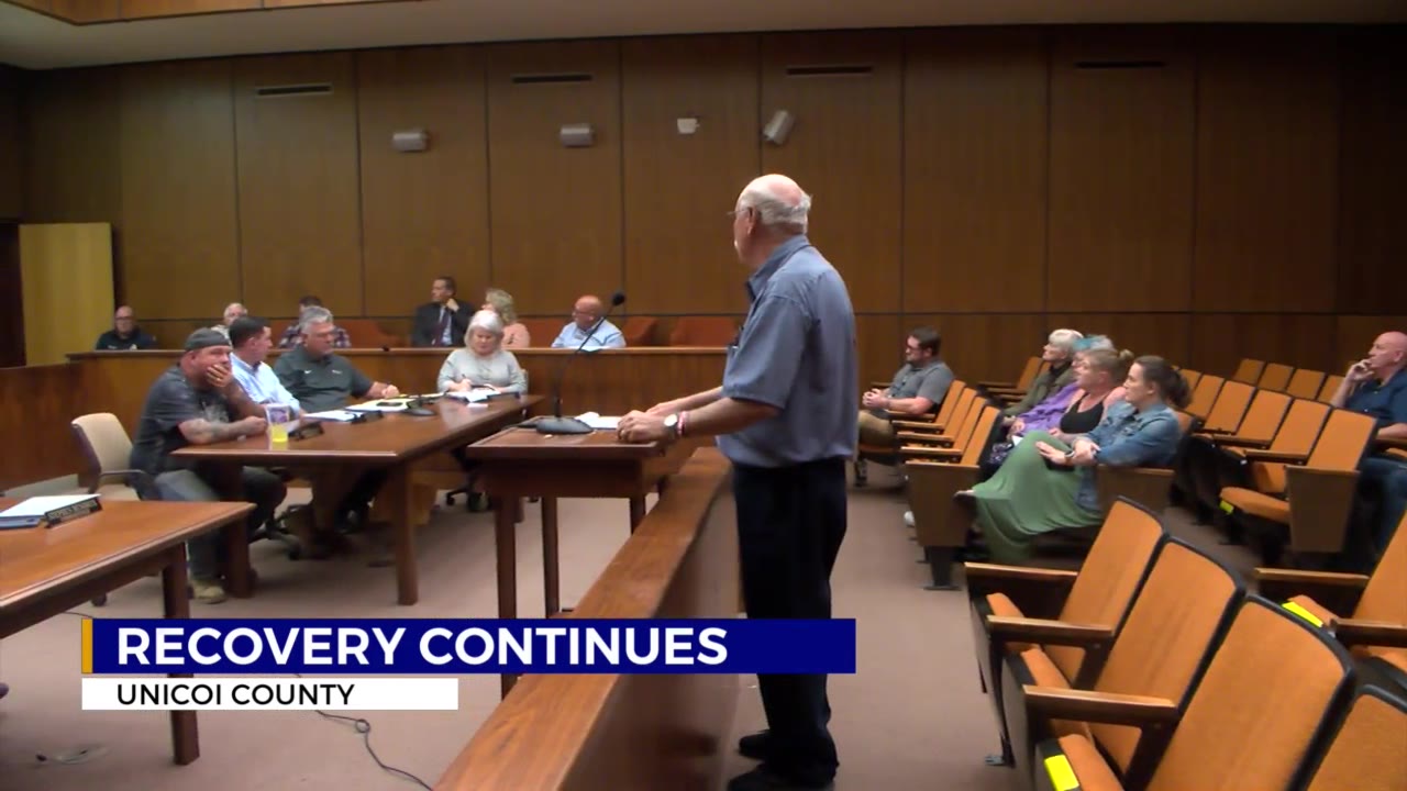 Unicoi County Officials Provide Updates About Disaster Relief Efforts