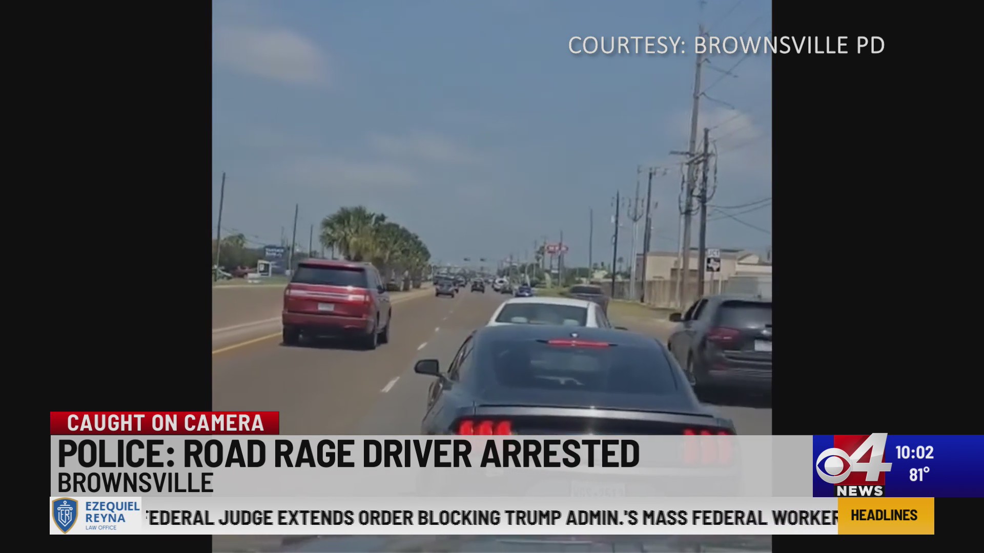 Police: Road rage driver arrested – KVEO-TV
