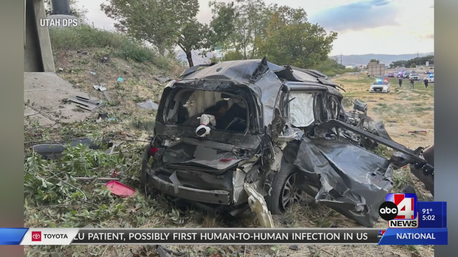 Woman dead, child hospitalized after Davis County pursuit ends in ...