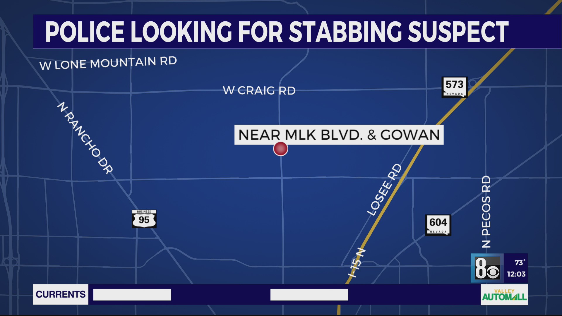 Woman stabbed to death in North Las Vegas – KLAS