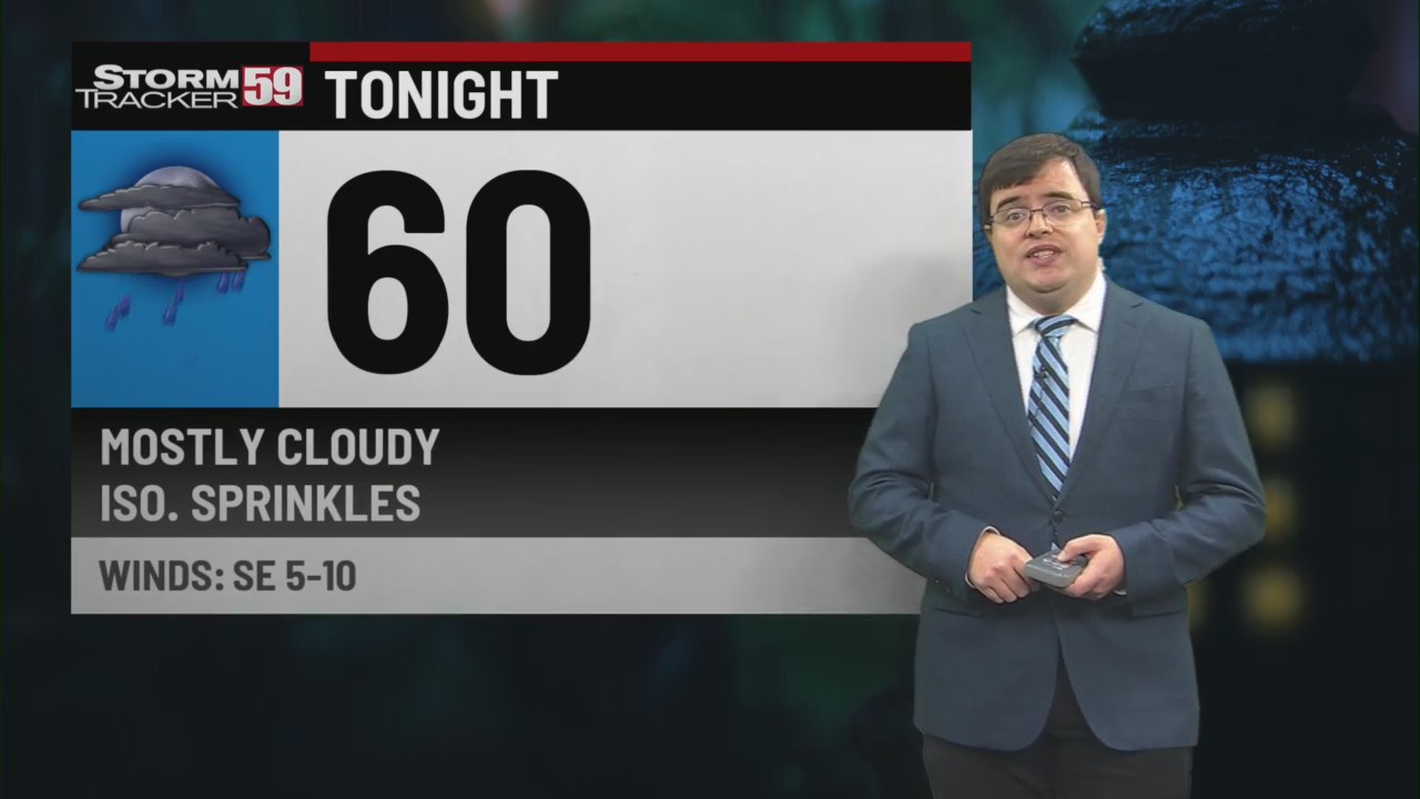 Cloudy with iso. sprinkles tonight; rain on Sunday as remnants of ...