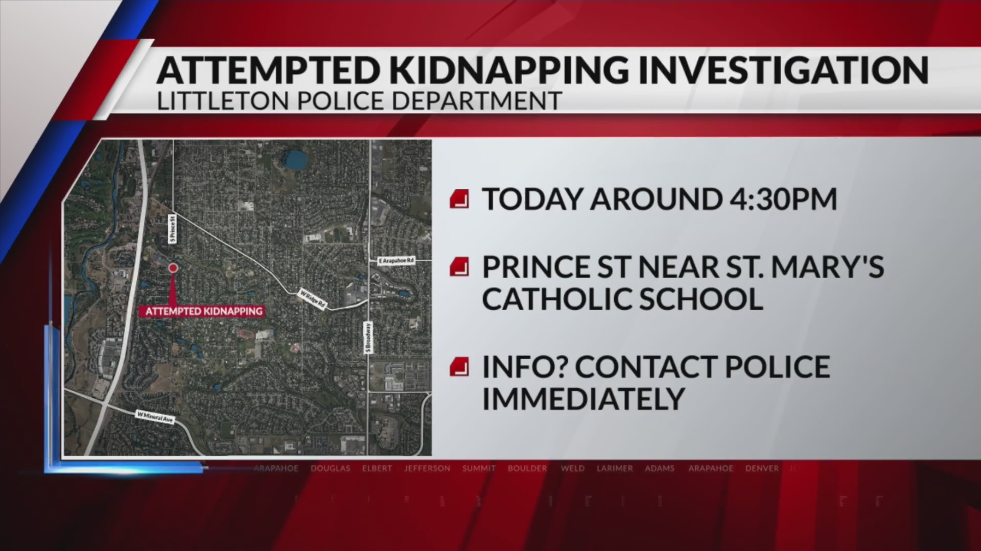 Police: Attempted kidnapping in Littleton – FOX31 Denver