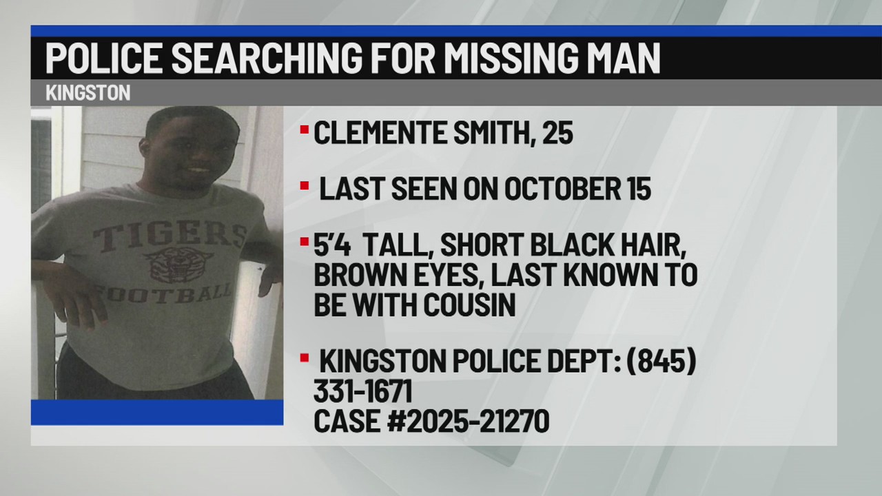 Kingston Police searching for missing man – NEWS10 ABC