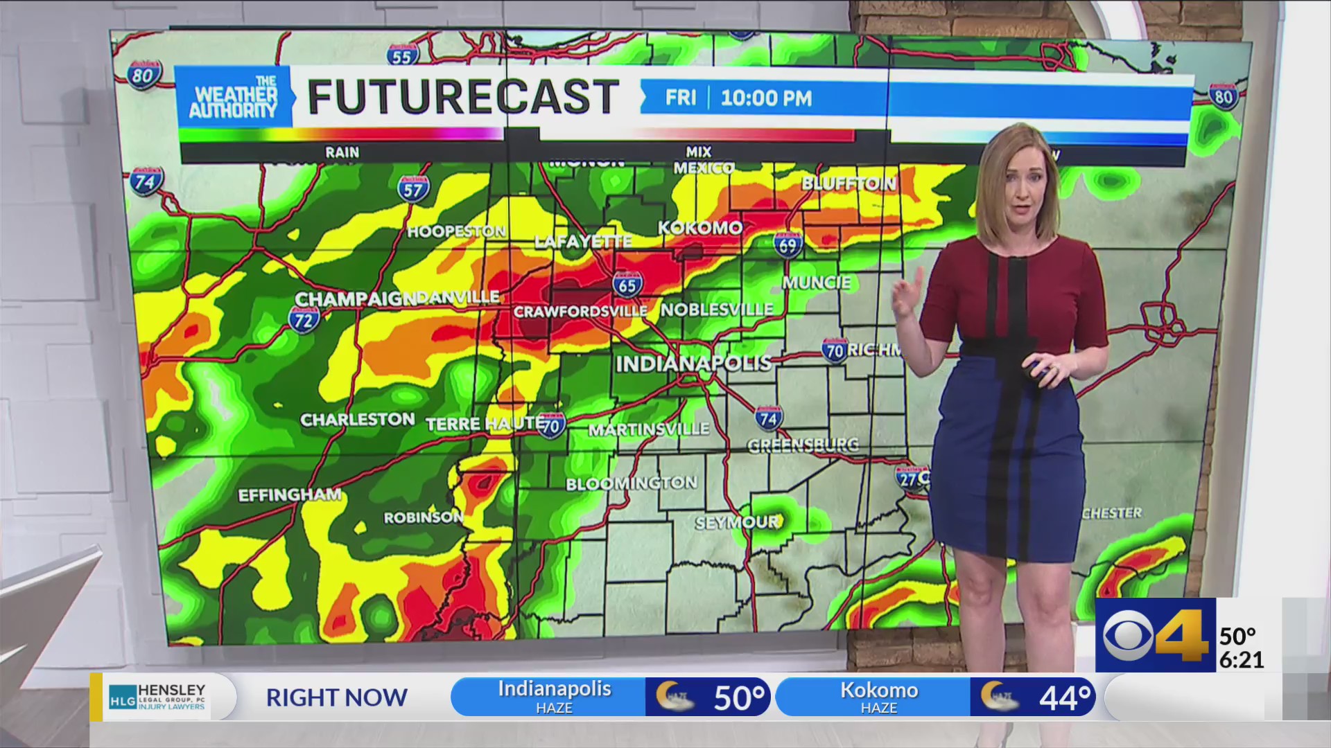 Heavy rain and storms raise the flooding threat – Fox 59