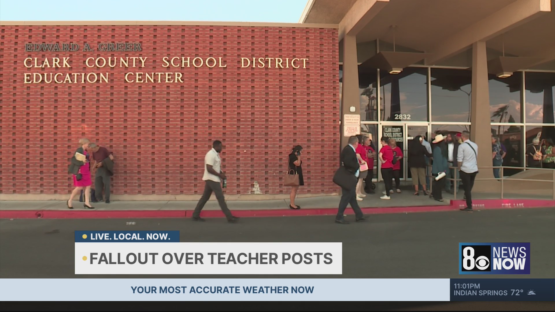 Clark County School District board meeting tense over teachers’ online ...
