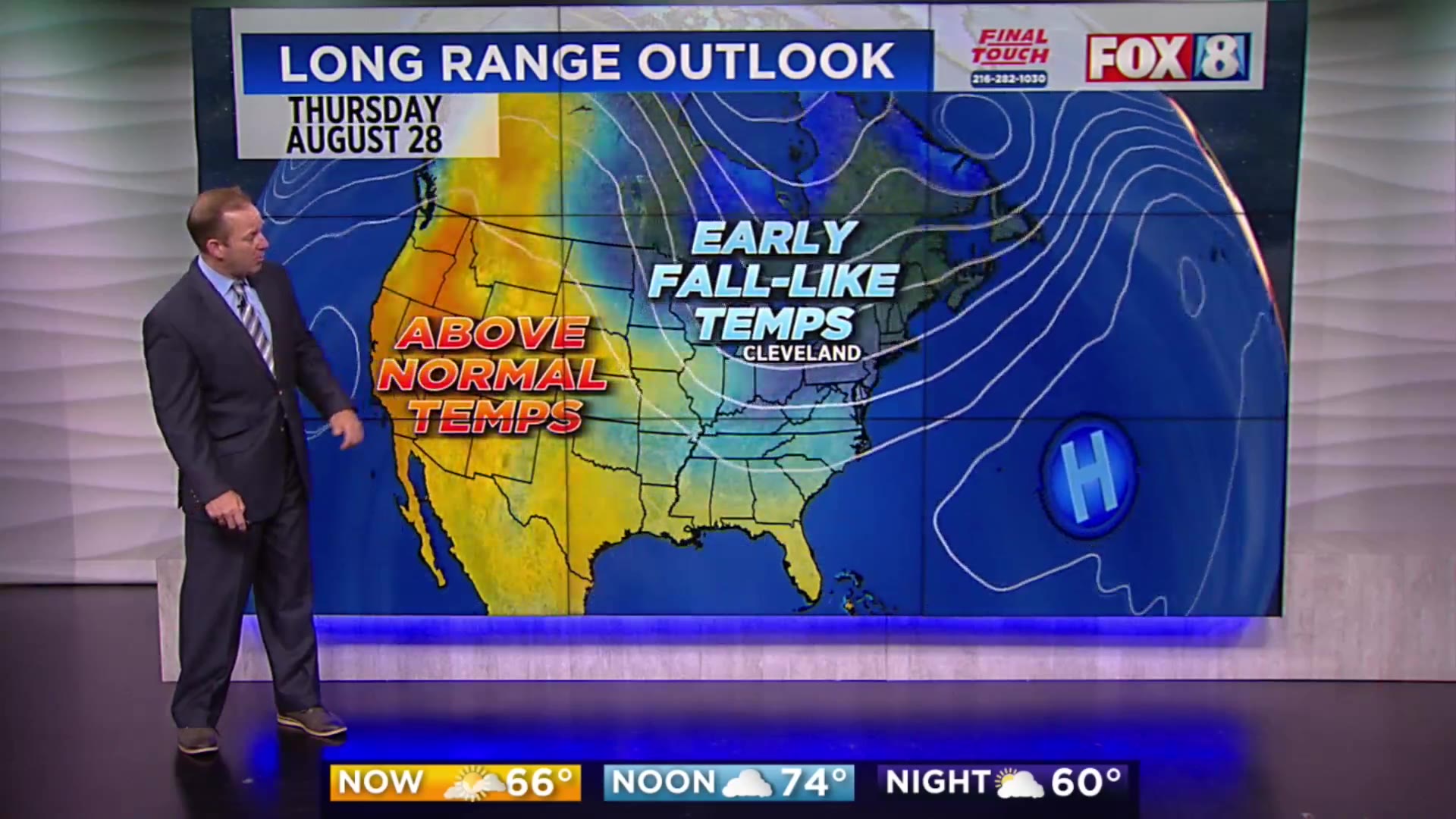 FORECAST: Temps in the 60s and 70s ahead! – Fox 8 Cleveland WJW