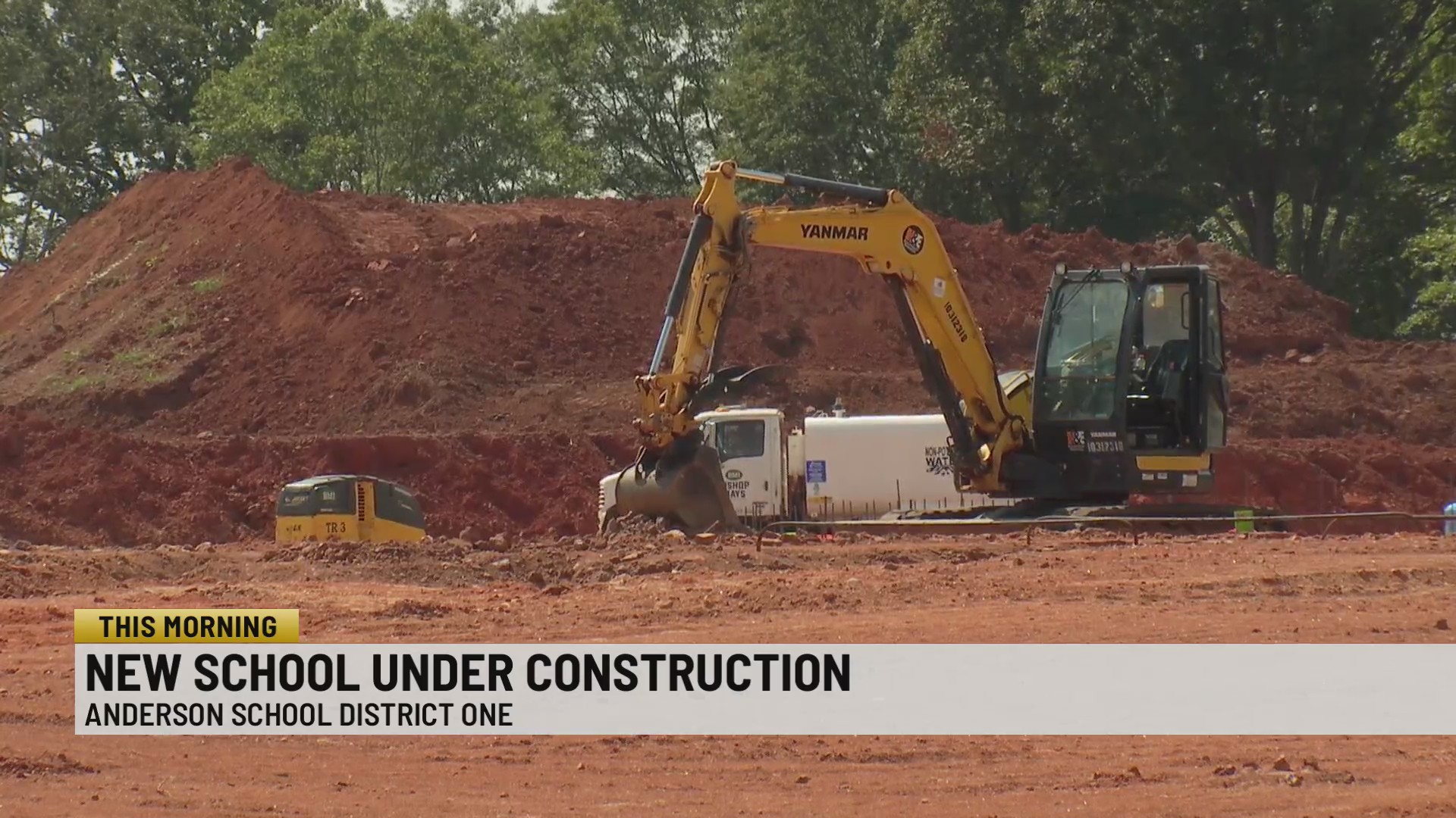 New elementary school under construction in Anderson School District