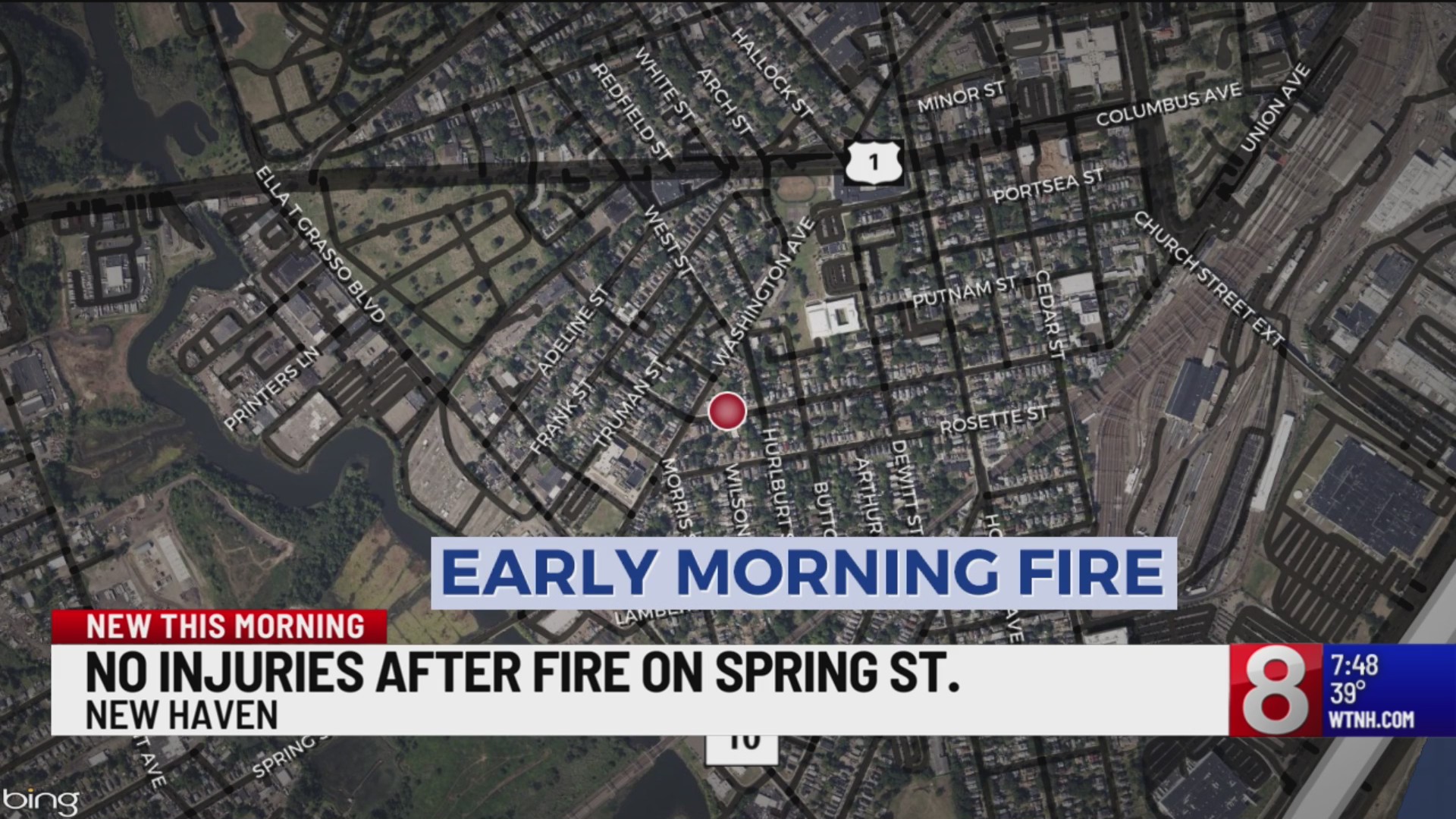 Crews battle blaze at multifamily house in New Haven – WTNH.com