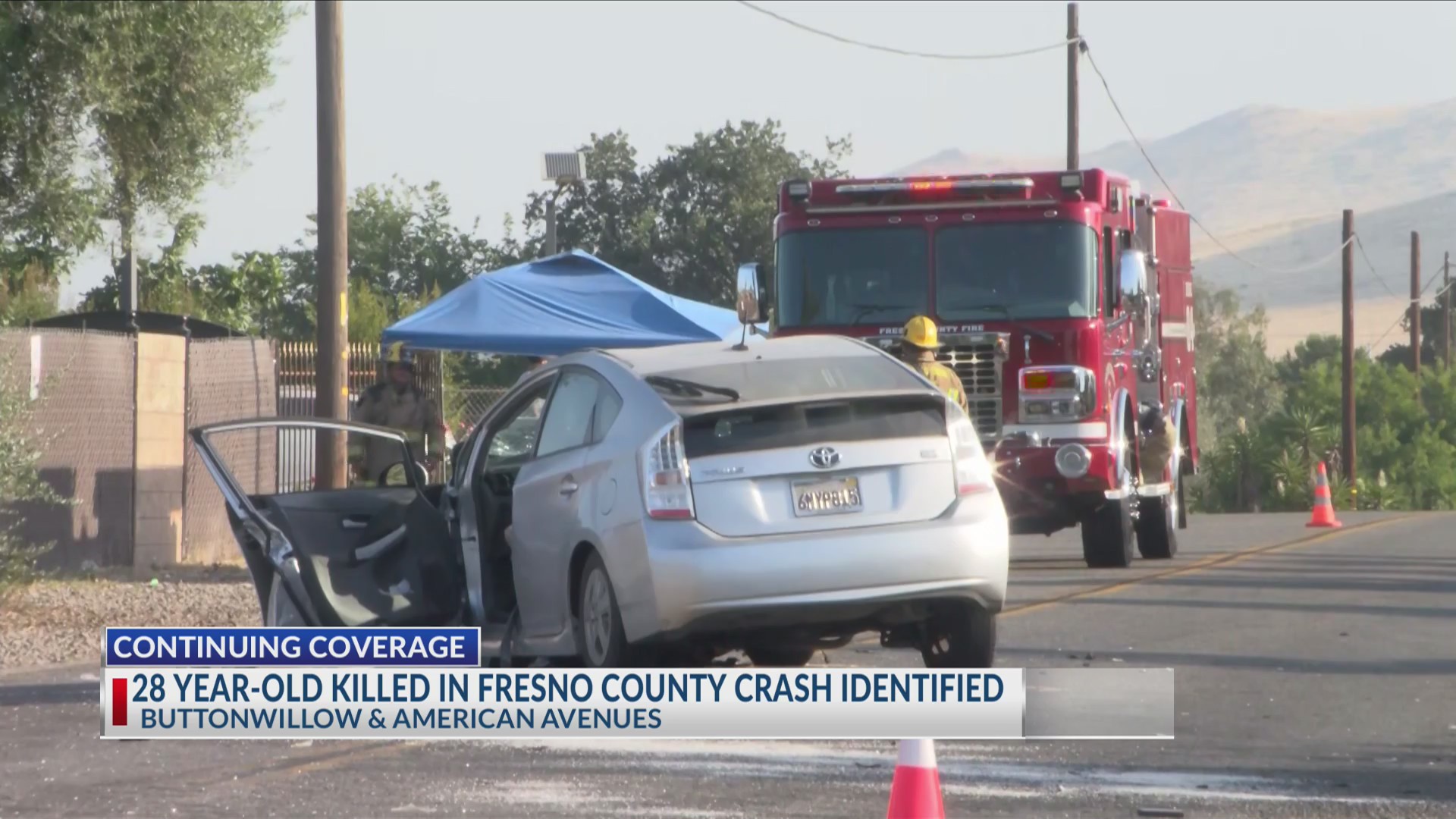 IDENTIFIED: 28-year-old killed in Fresno County crash – CBS47 and ...