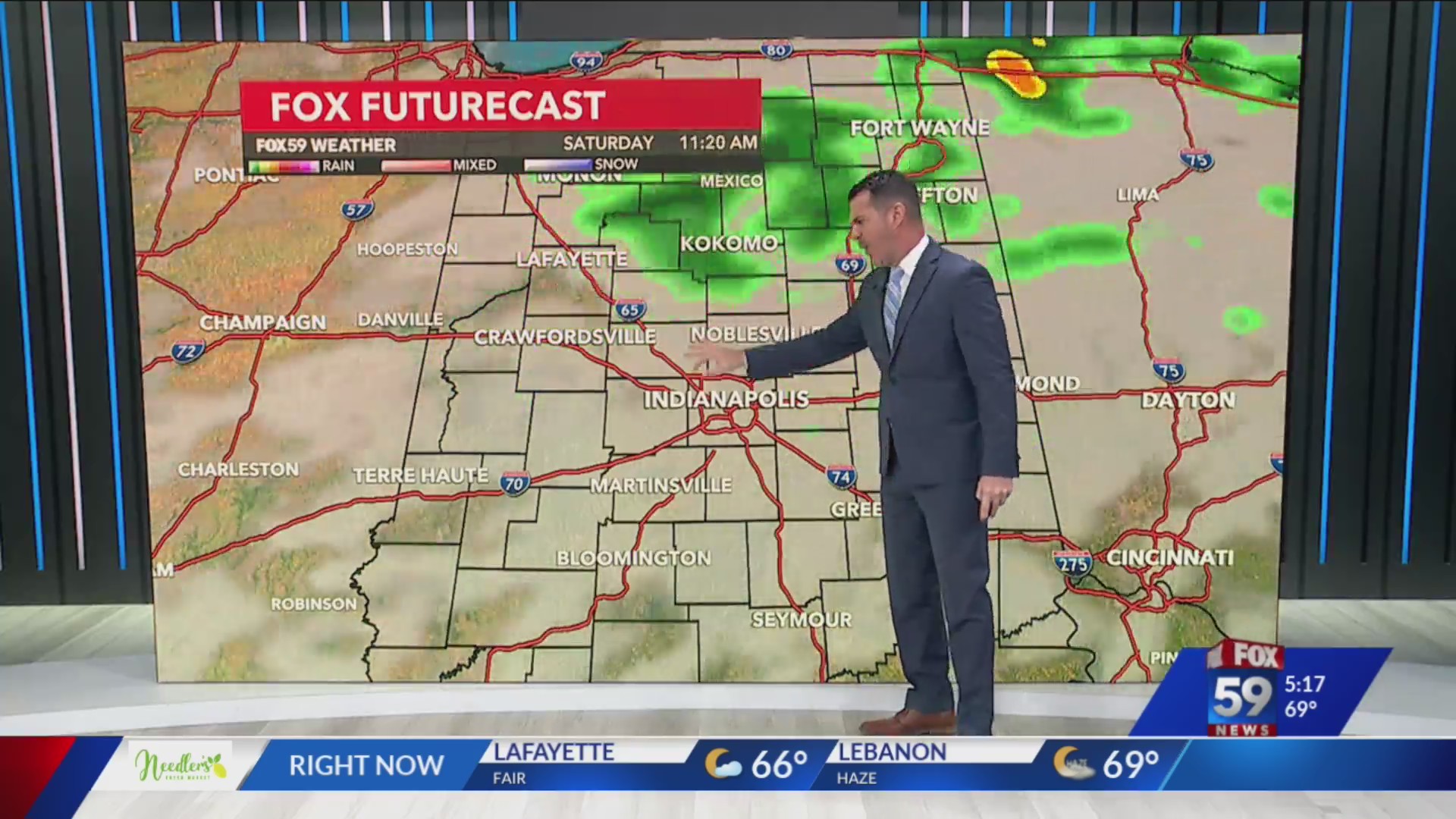 Timing storm chances; cooler open to July – Fox 59