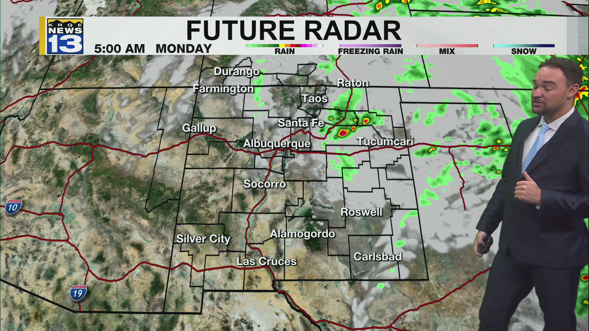 Moisture moves in through the week – KRQE NEWS 13 – Breaking News ...