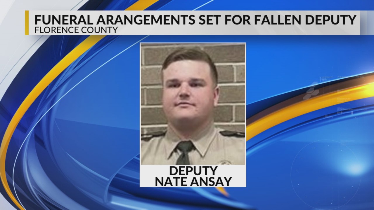 Funeral arrangements announced for Florence County deputy killed in ...