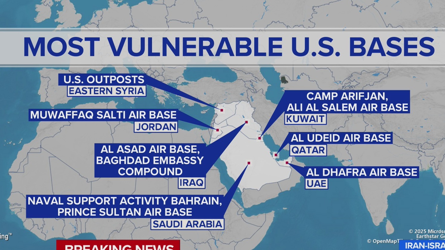 US bases in Middle East on high alert awaiting Iran’s next move ...