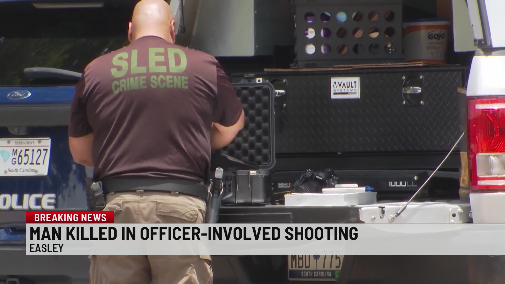 Man killed in officer-involved shooting – WSPA 7NEWS
