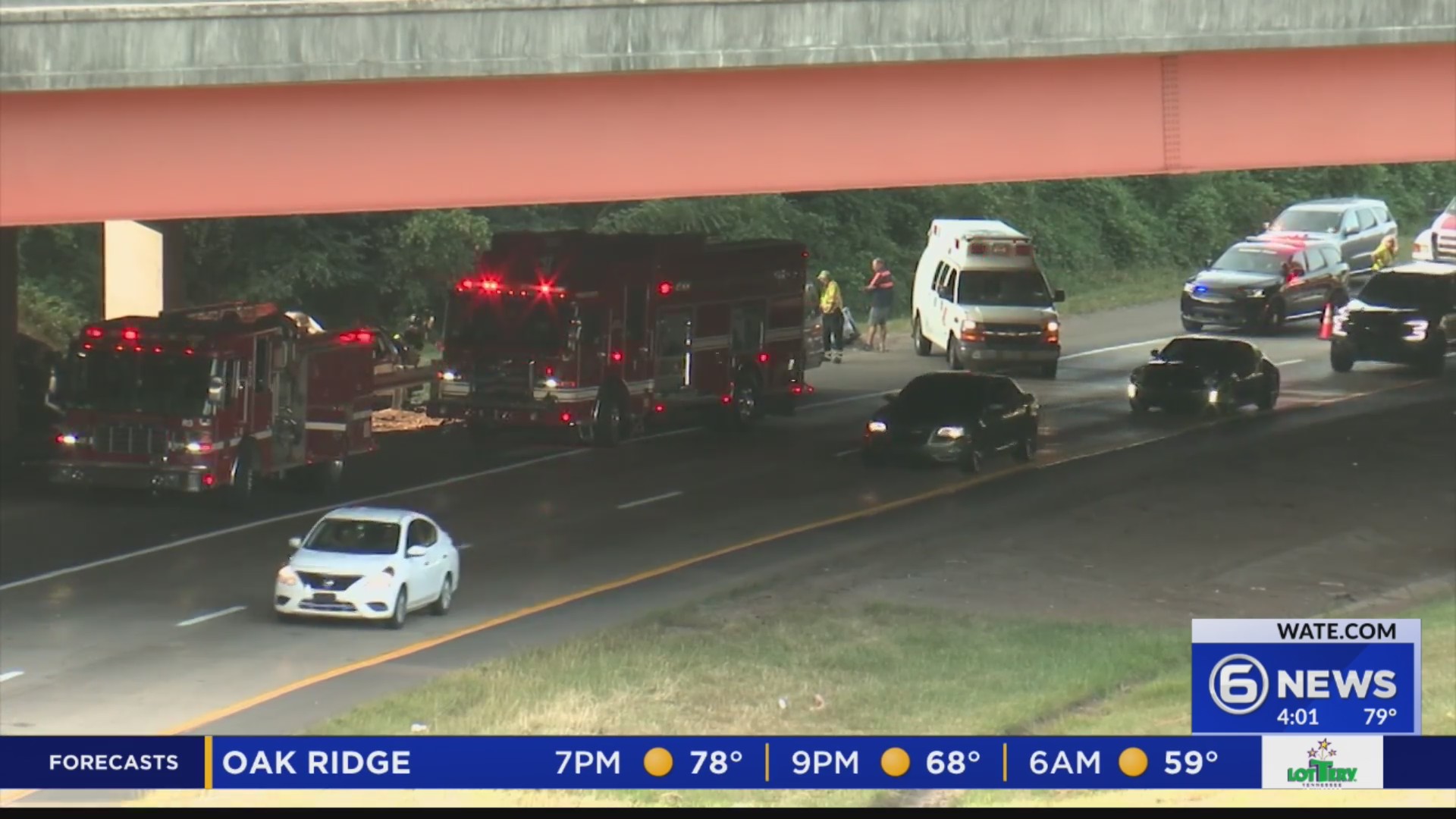 Two people killed in crash on I-40, KPD says – WATE 6 On Your Side