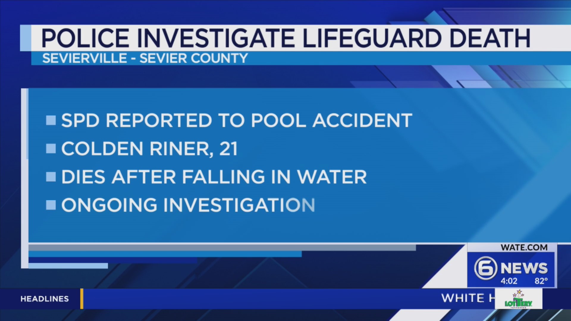 Lifeguard Death Police: Sevierville resort lifeguard dead after falling into resort ...