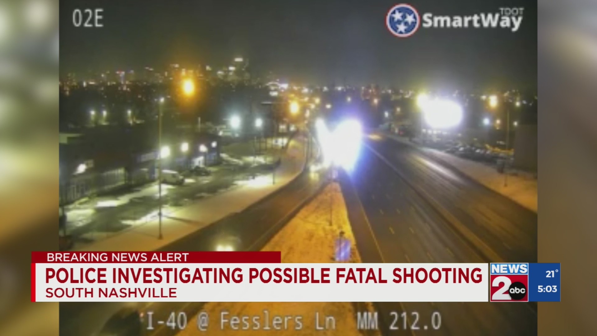 Shooting investigation underway on I-40 in South Nashville – WKRN News 2