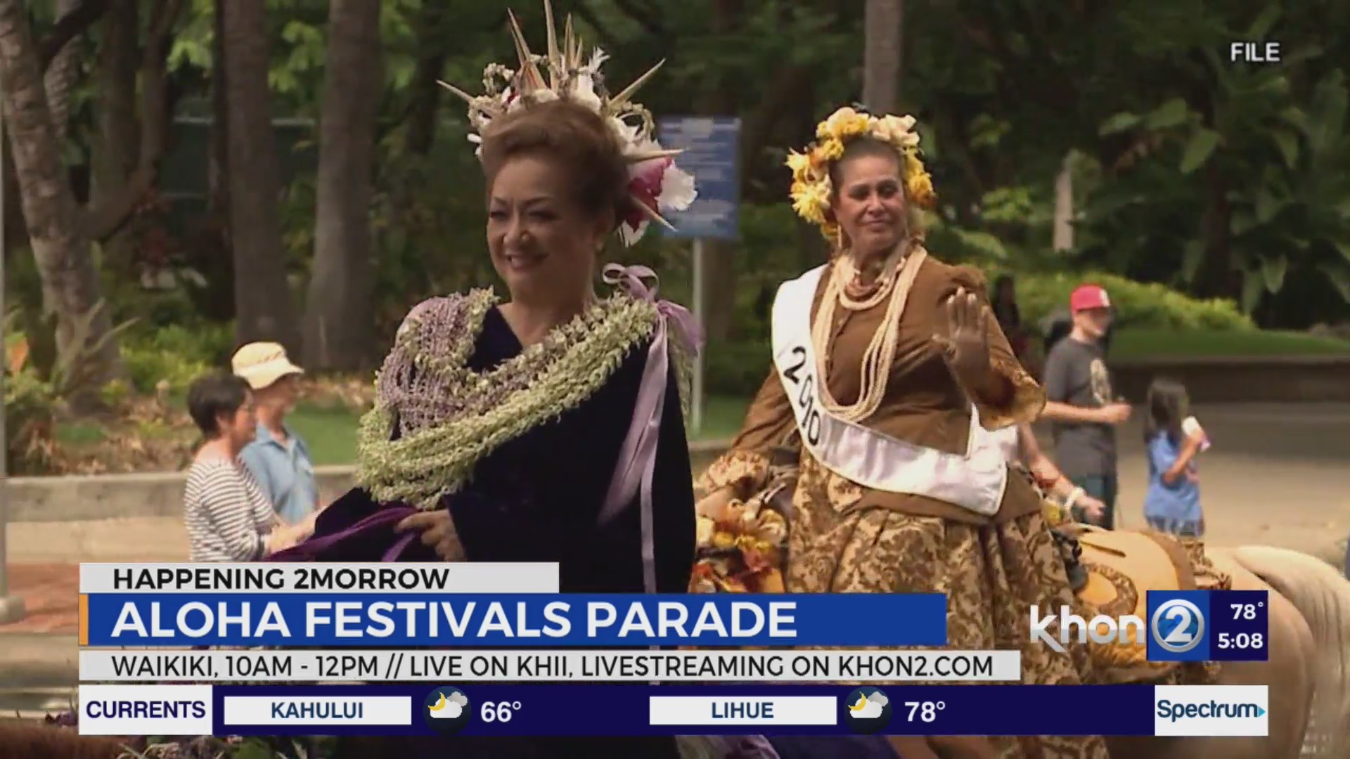 Aloha Festivals concludes with 76th annual floral parade in Waikiki KHON2
