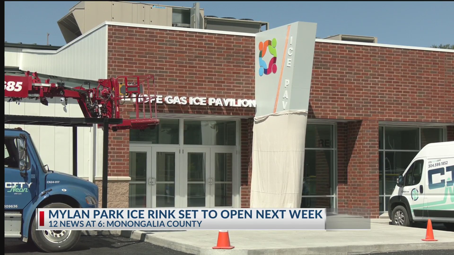 Ice Rink Maya Lin Mylan Park ice rink to open next week – WBOY.com