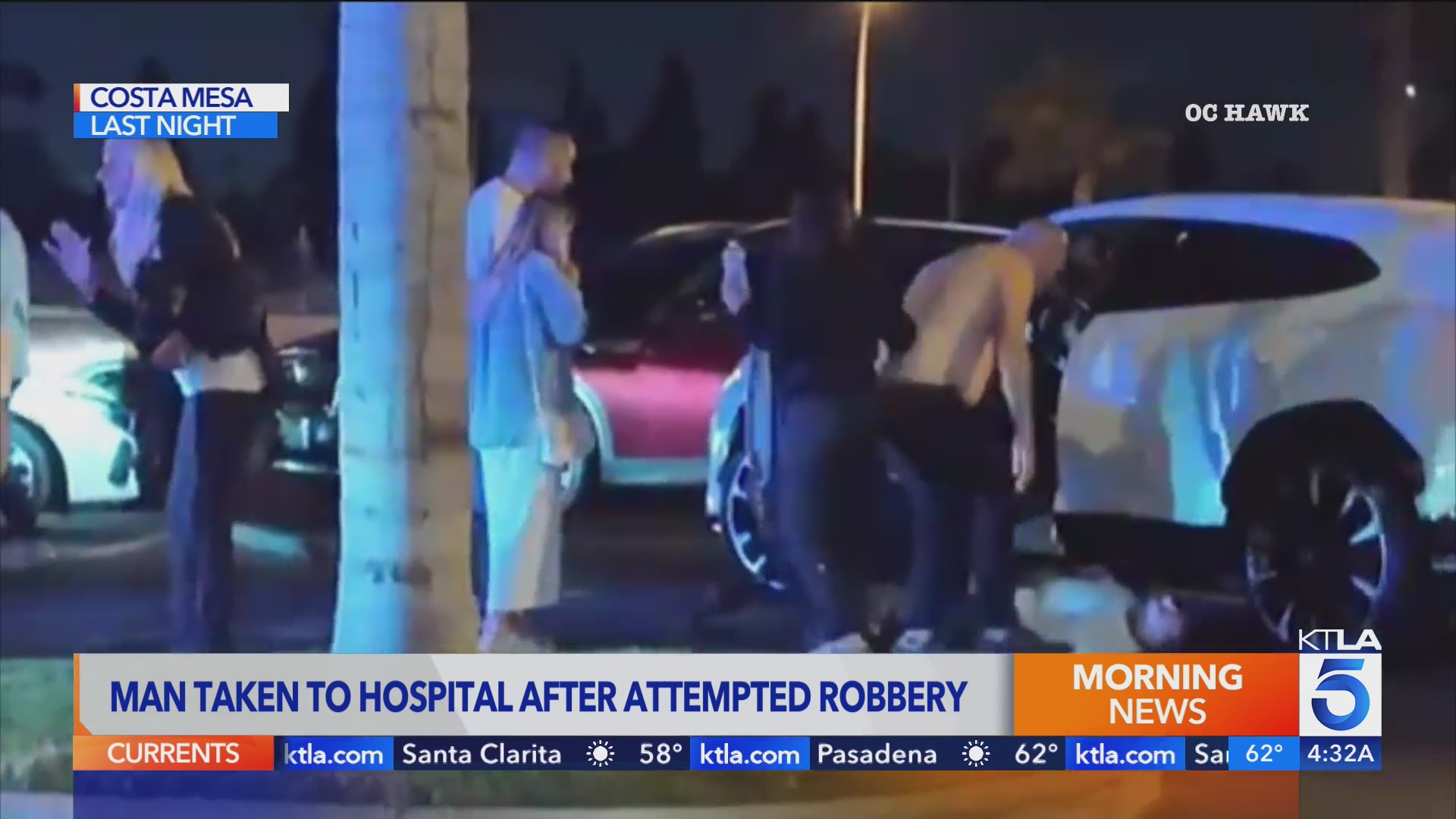 Man shot during robbery attempt at South Coast Plaza in O.C. – KTLA