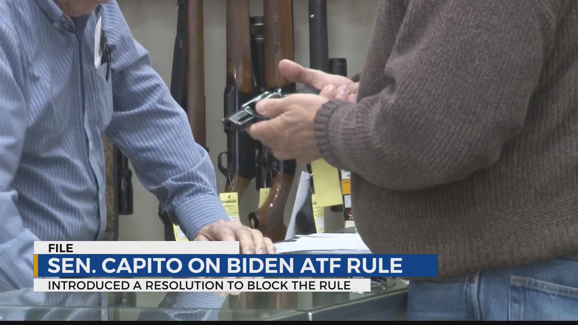Atf Ruler Sen. Capito introduces resolution to block new ATF rule – WTRF