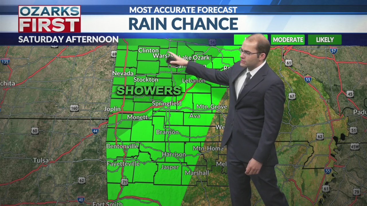 Rain chances climb quickly following the Fourth – KOLR – OzarksFirst.com