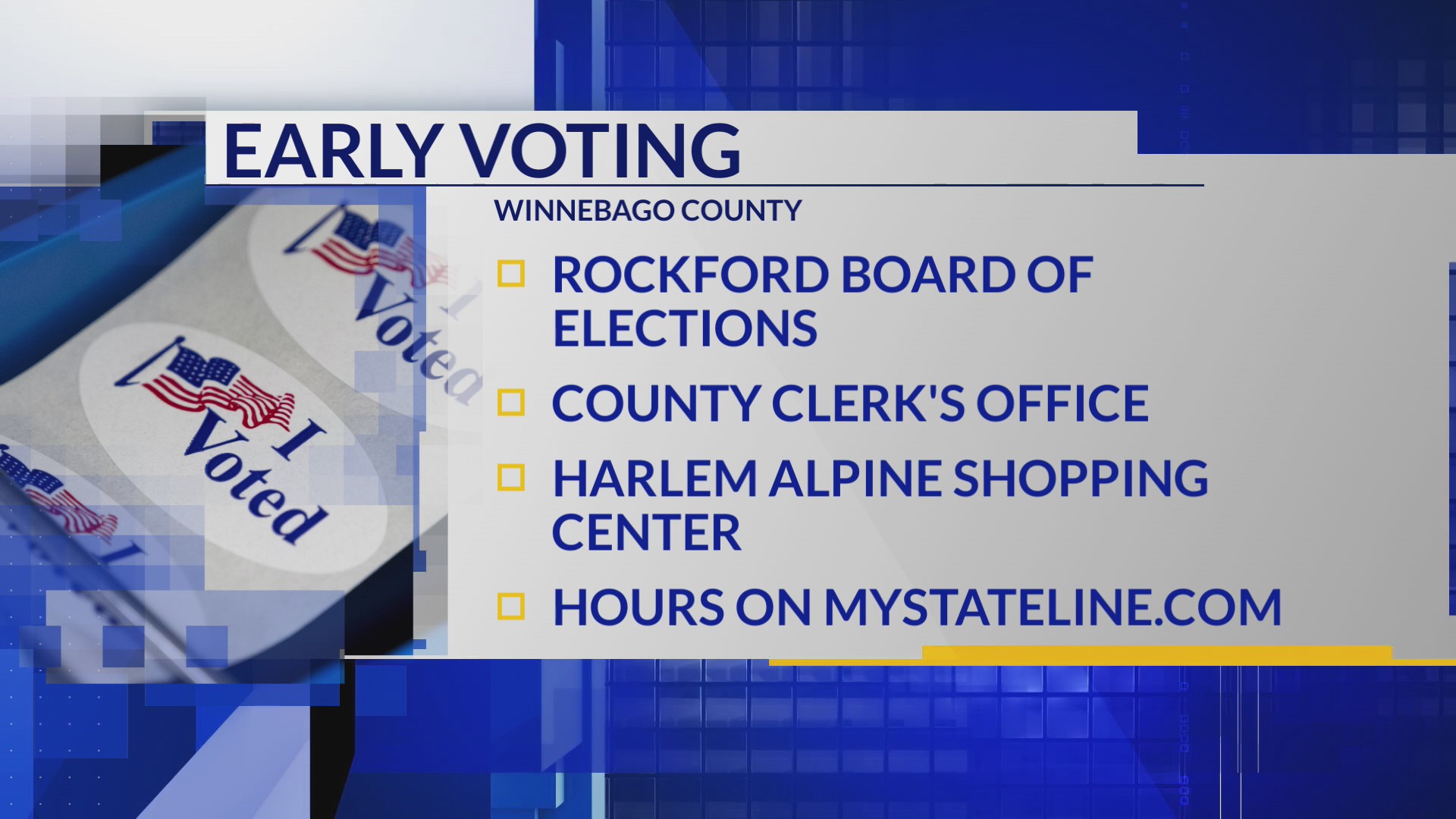 Early voting begins Thursday in Winnebago County. Here’s what you need ...