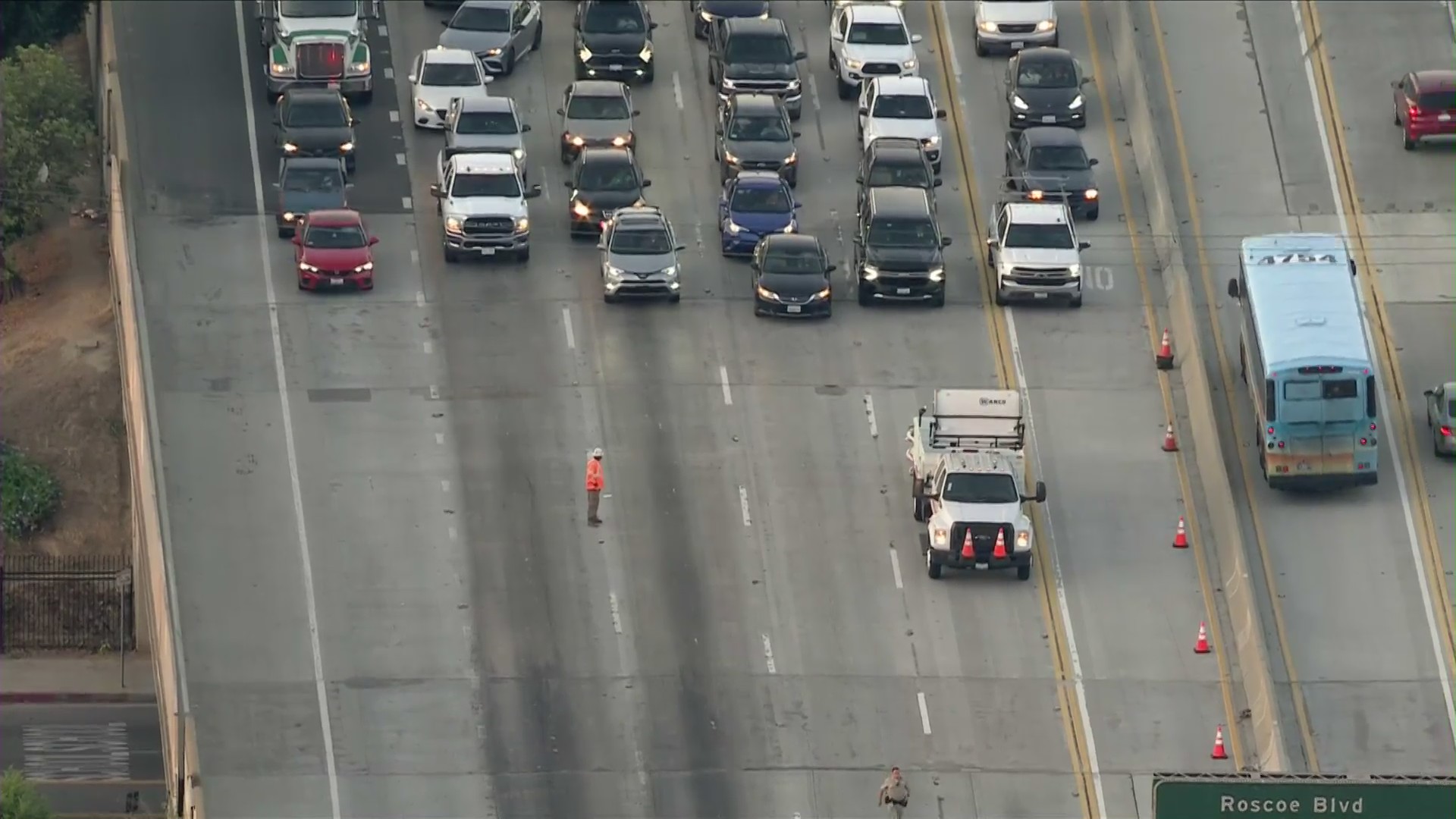 Motorcyclist killed in crash that closed 405 Freeway for hours – KTLA