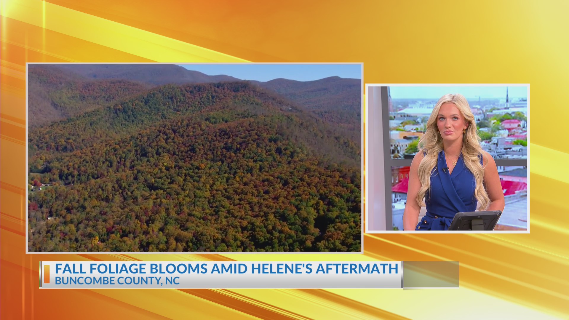 Fall foliage blooms amid Helene’s aftermath – WCBD News 2