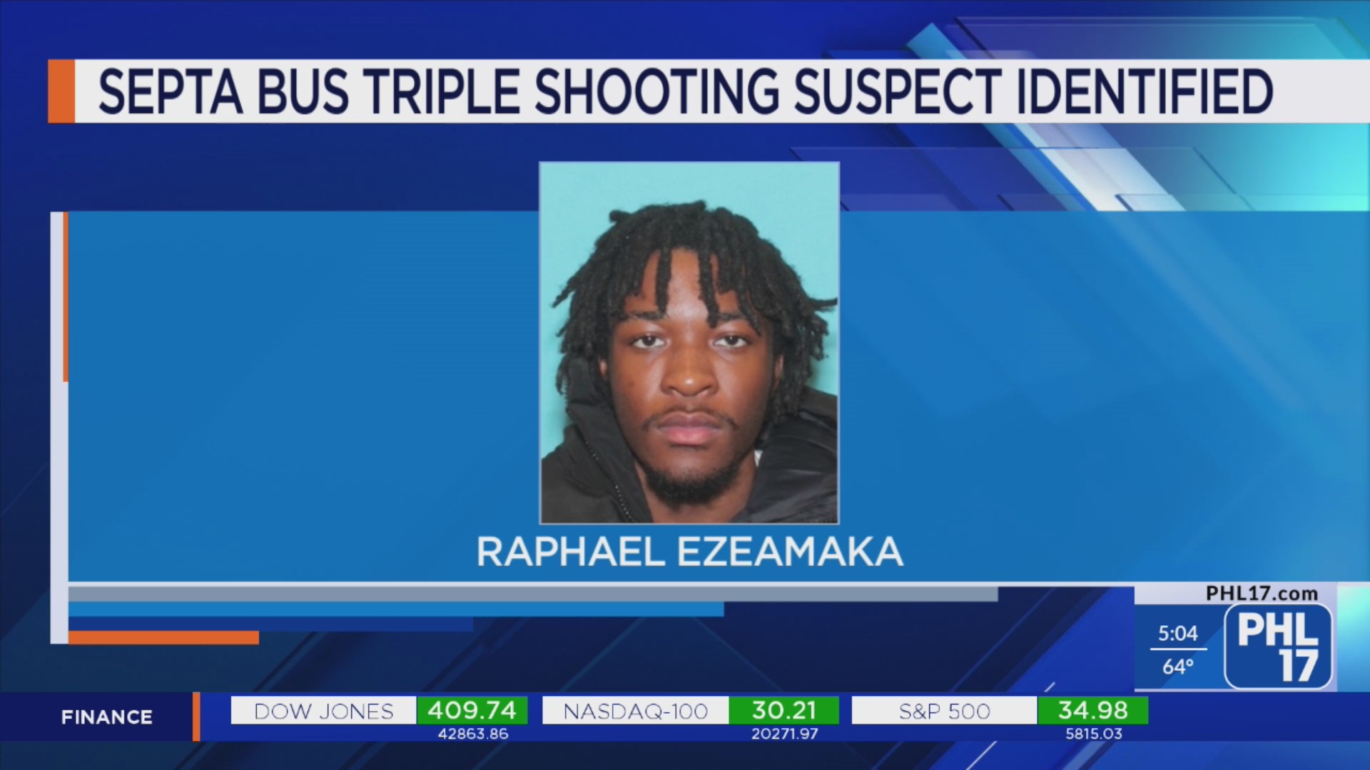 Police identify suspect in SEPTA bus triple shooting – PHL17.com