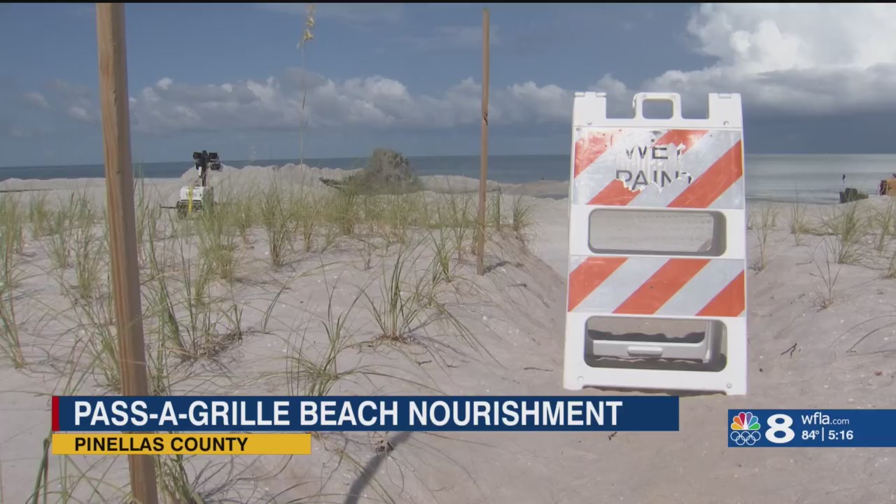 Pass-a-Grille Beach nourishment project underway – WFLA