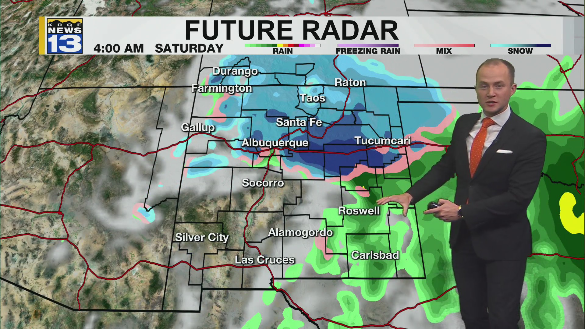 Winter returns to parts of New Mexico later this week – KRQE NEWS 13 ...
