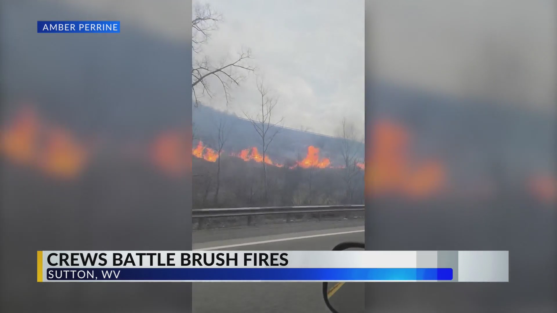 Crews respond to brush fire in Sutton – WOWK 13 News