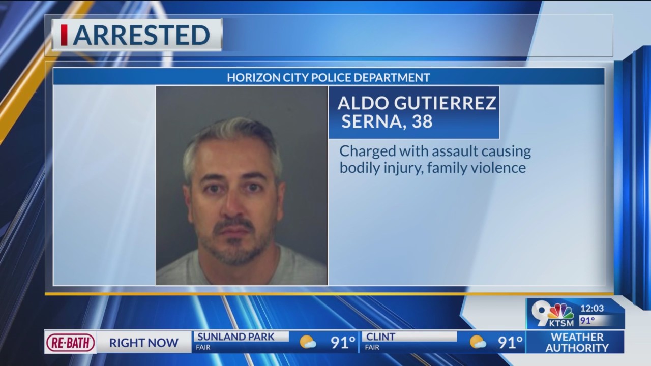 Man arrested for assault in Horizon City – KTSM 9 News