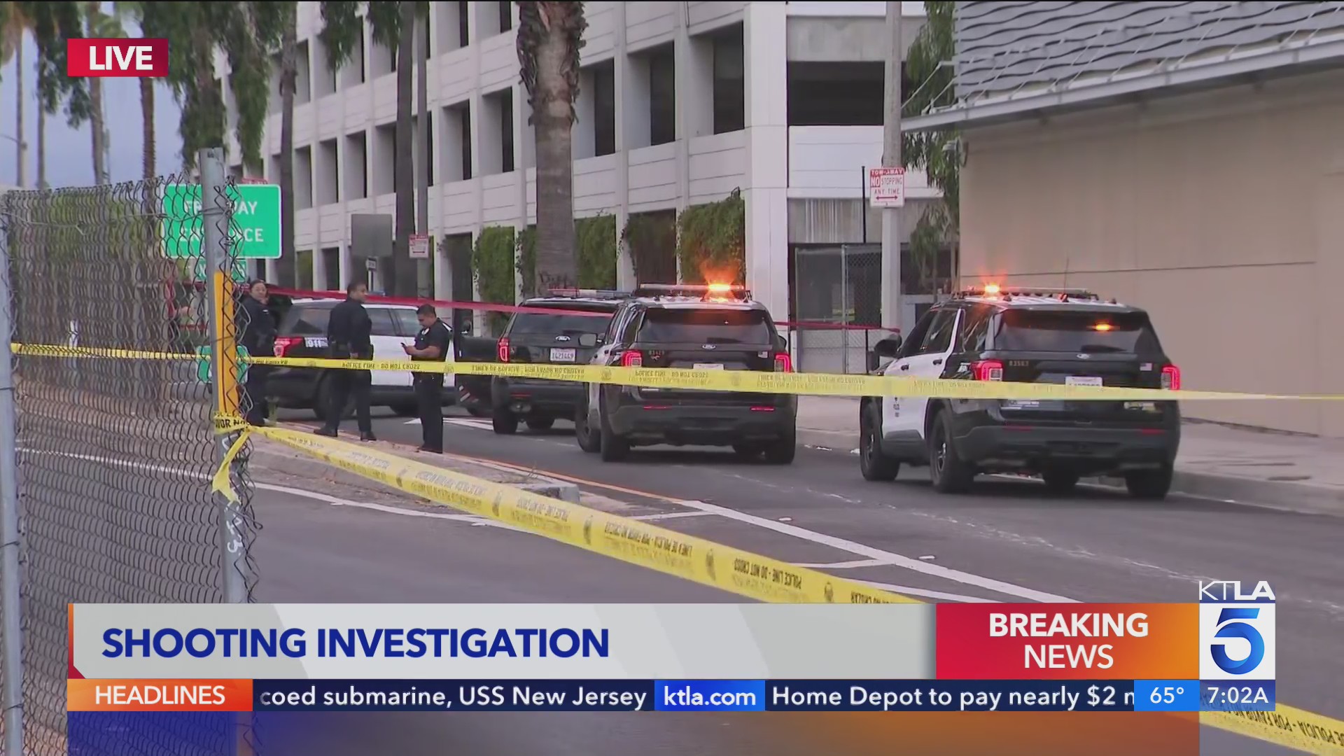 Police fire at suspect after shooting reported in North Hollywood – KTLA
