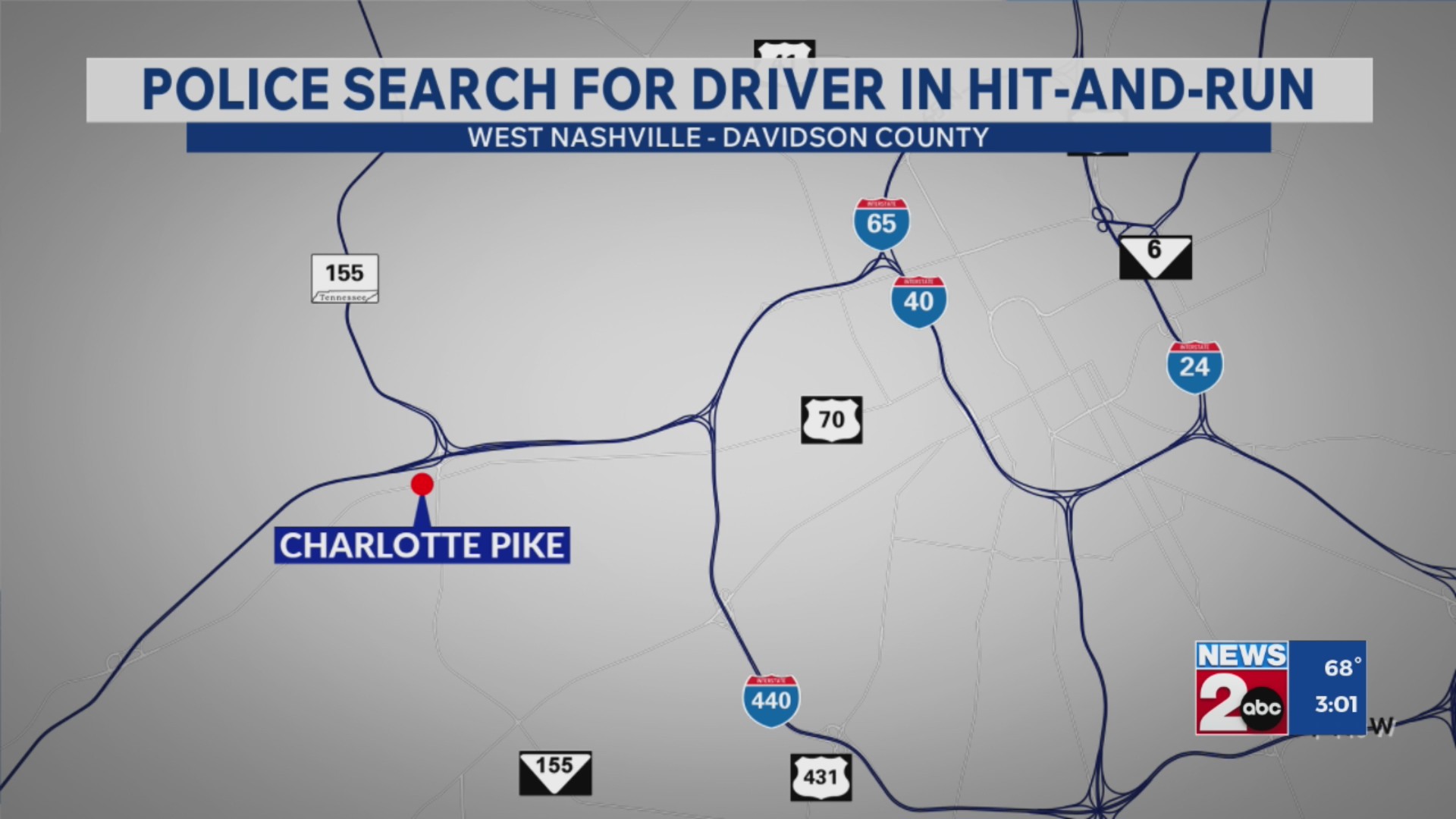 Metro police searching for driver in West Nashville hit-and-run – WKRN ...