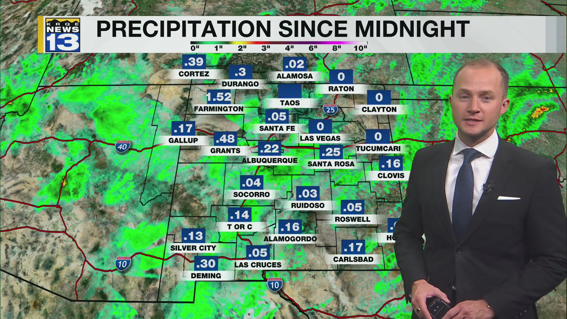 Storm chances continue for parts of New Mexico through Wednesday – KRQE ...