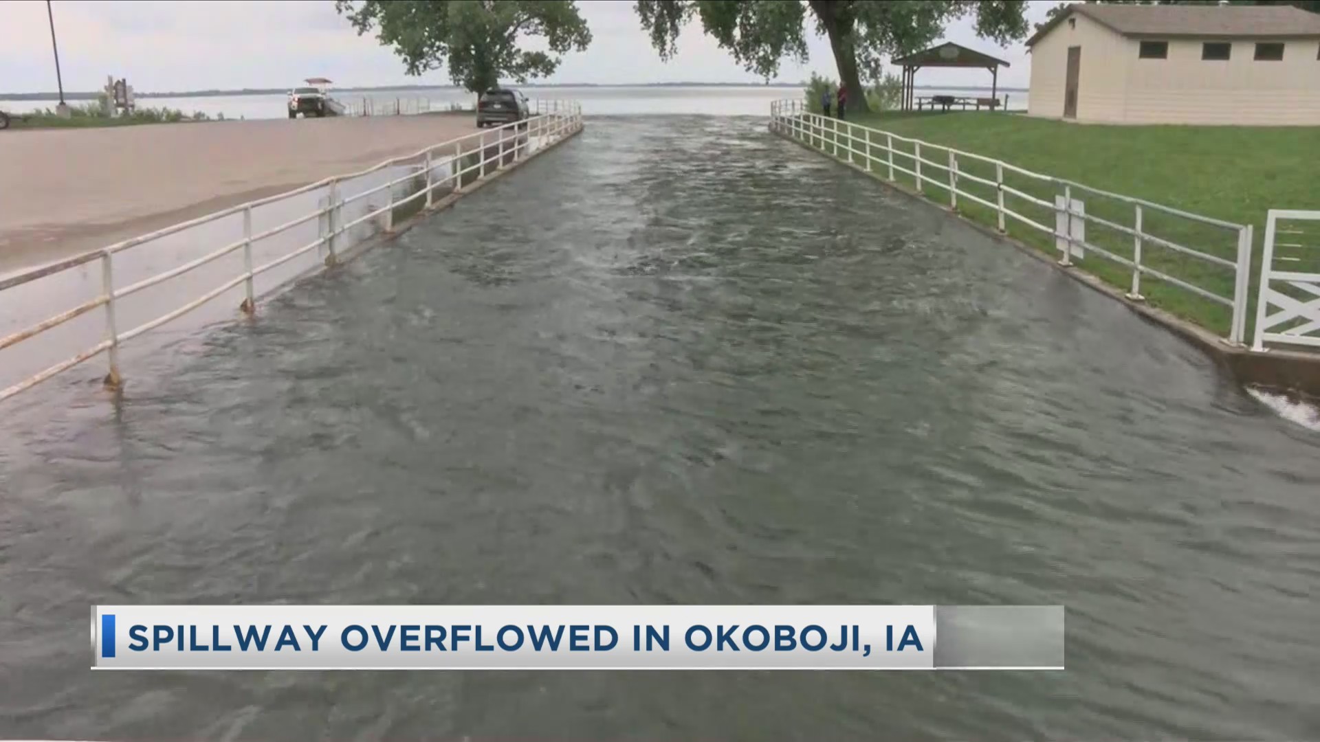 Spillway Overflowed In Okoboji SiouxlandProud Sioux City, IA News