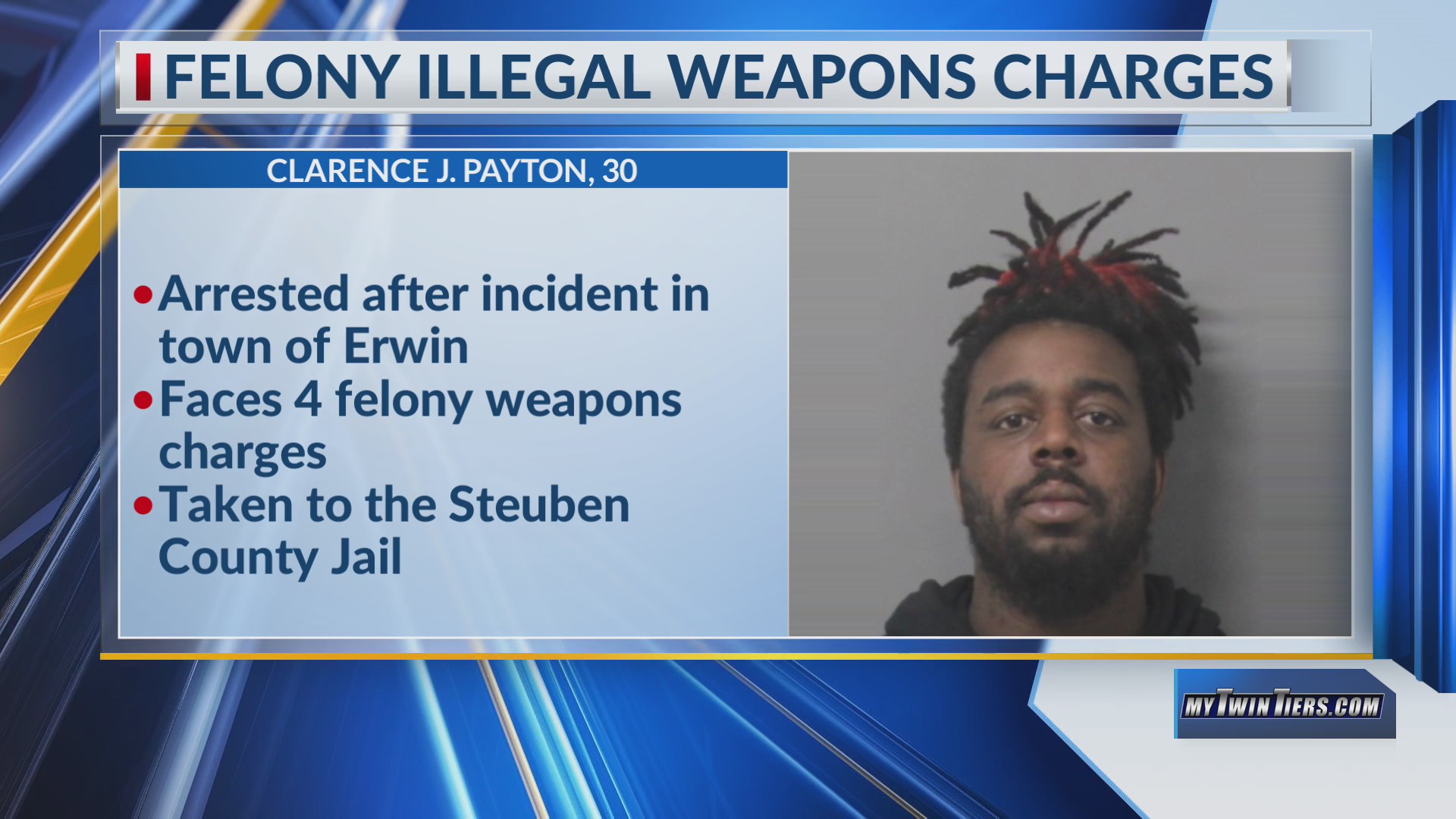 Virginia man arrested on illegal weapons charges in Steuben County ...