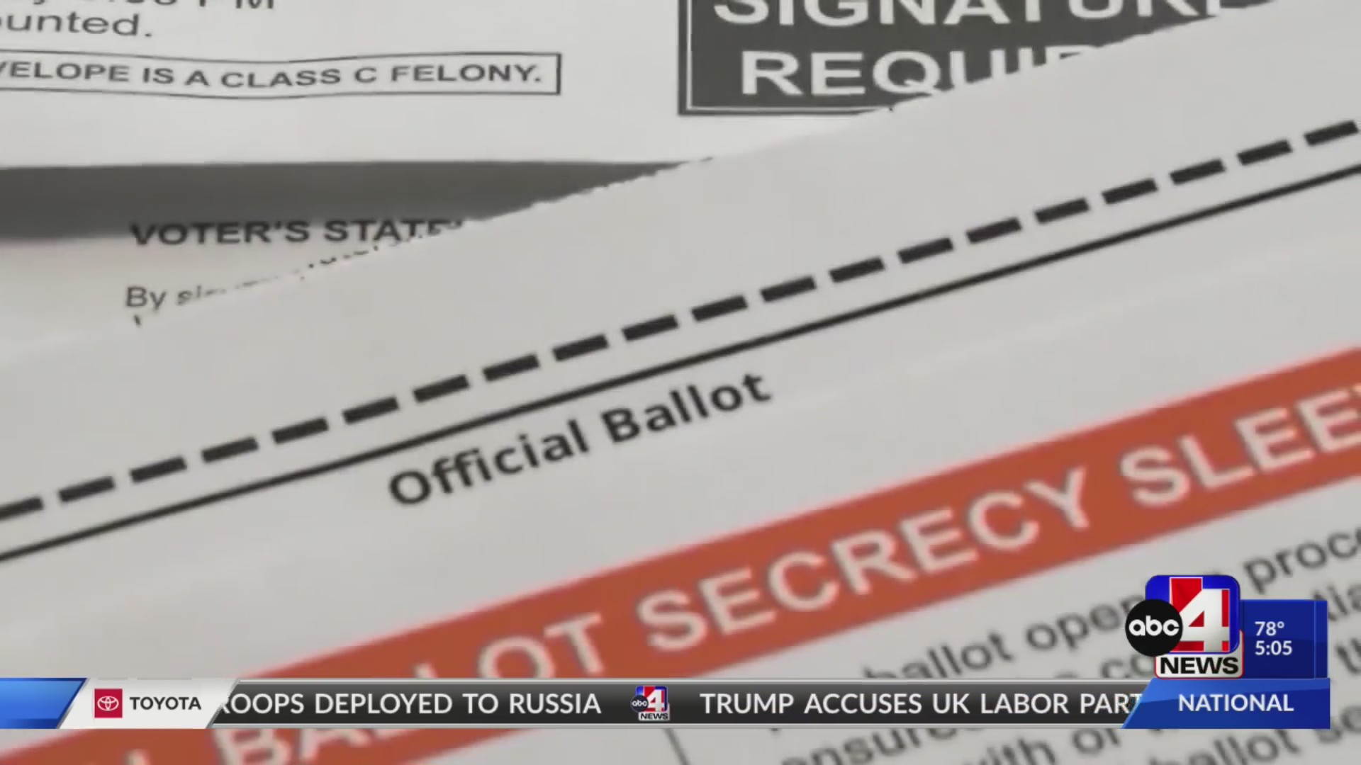 10 of mailin ballots in UT have been returned ABC4 Utah