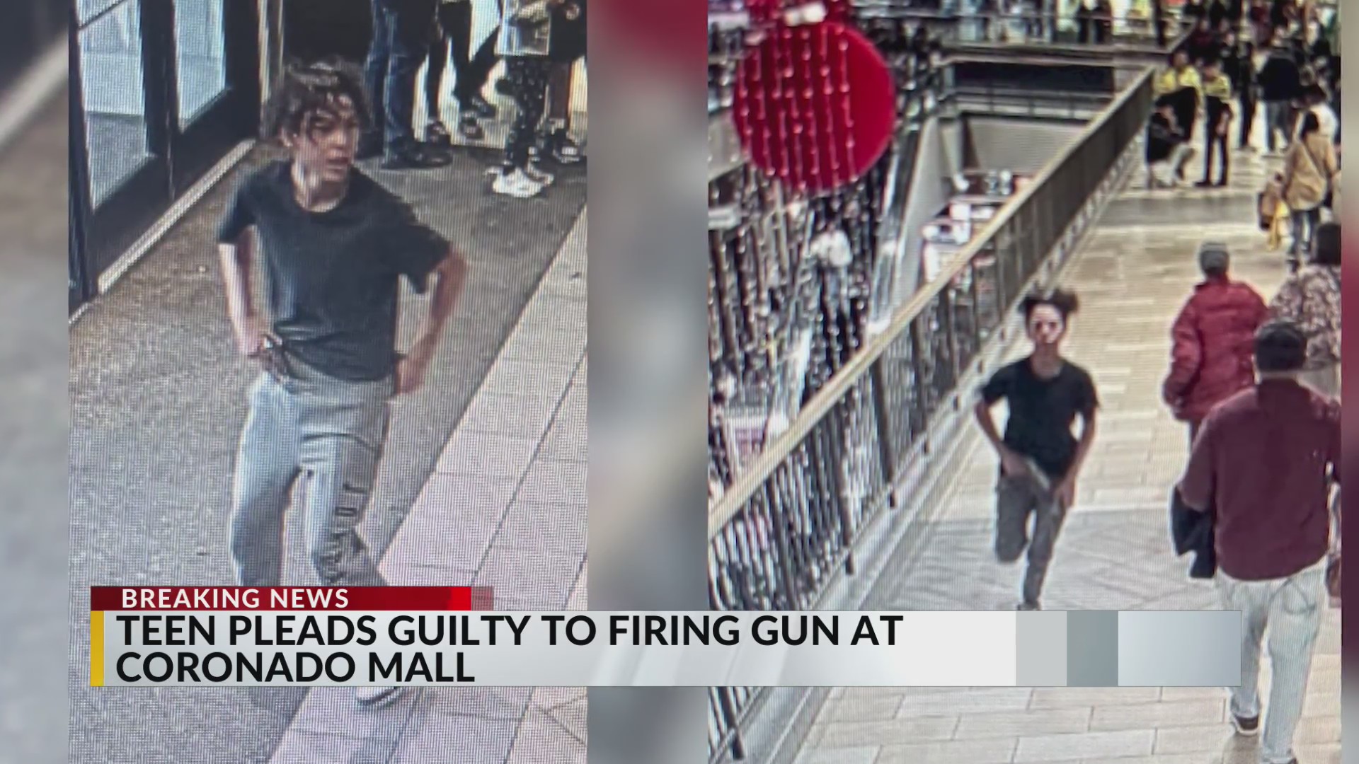 Teen pleads guilty to firing gun at Coronado Mall KRQE NEWS 13
