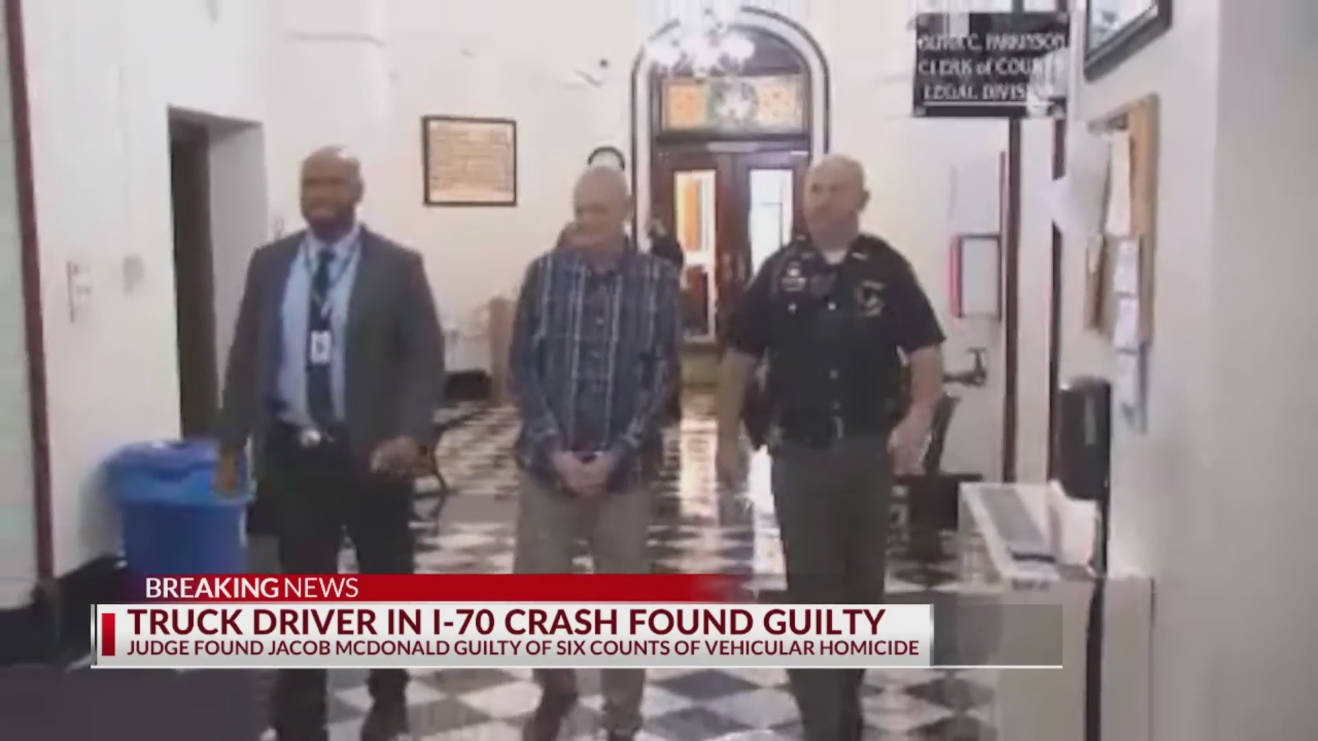 Truck driver found guilty of six counts of vehicular homicide in I-70 ...