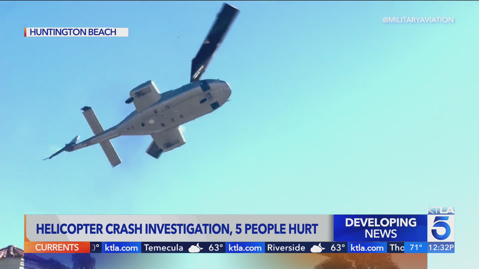Investigation continues into Huntington Beach helicopter crash – KTLA