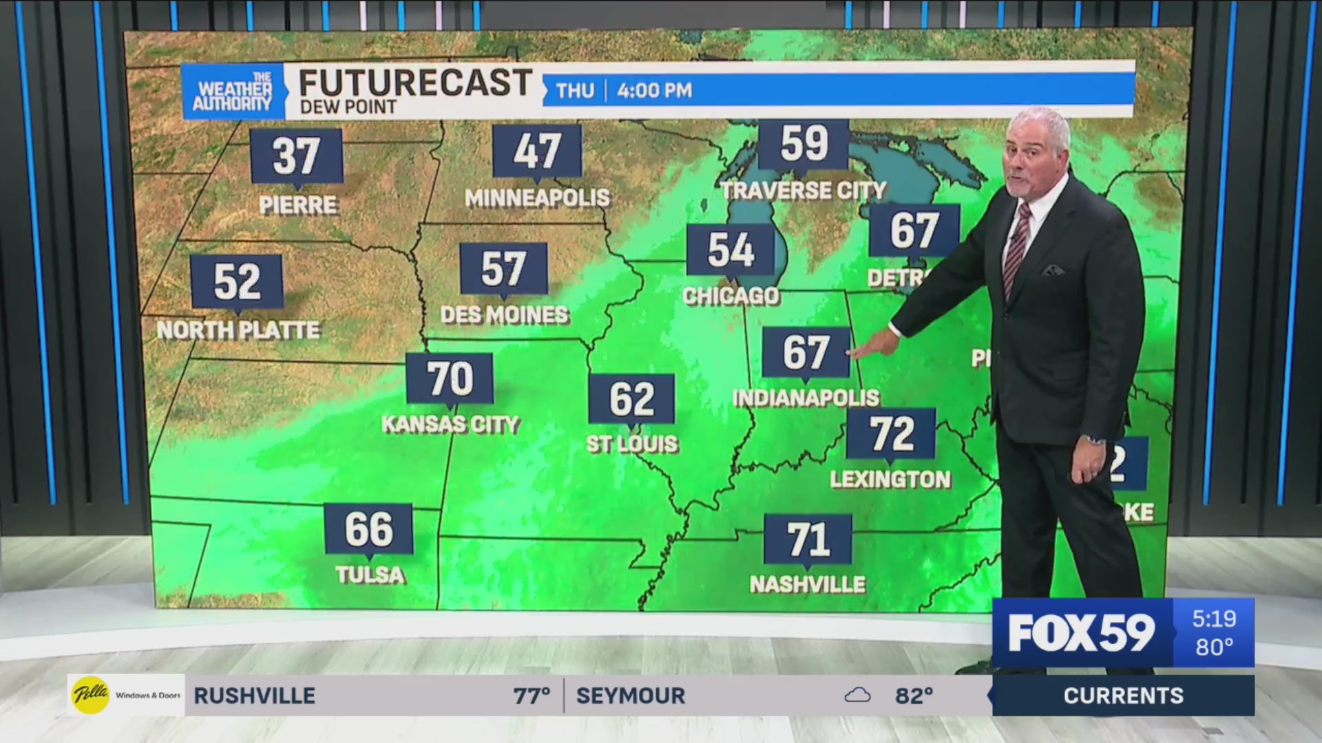 New cooler, less humid pattern emerges in Central Indiana – Fox 59