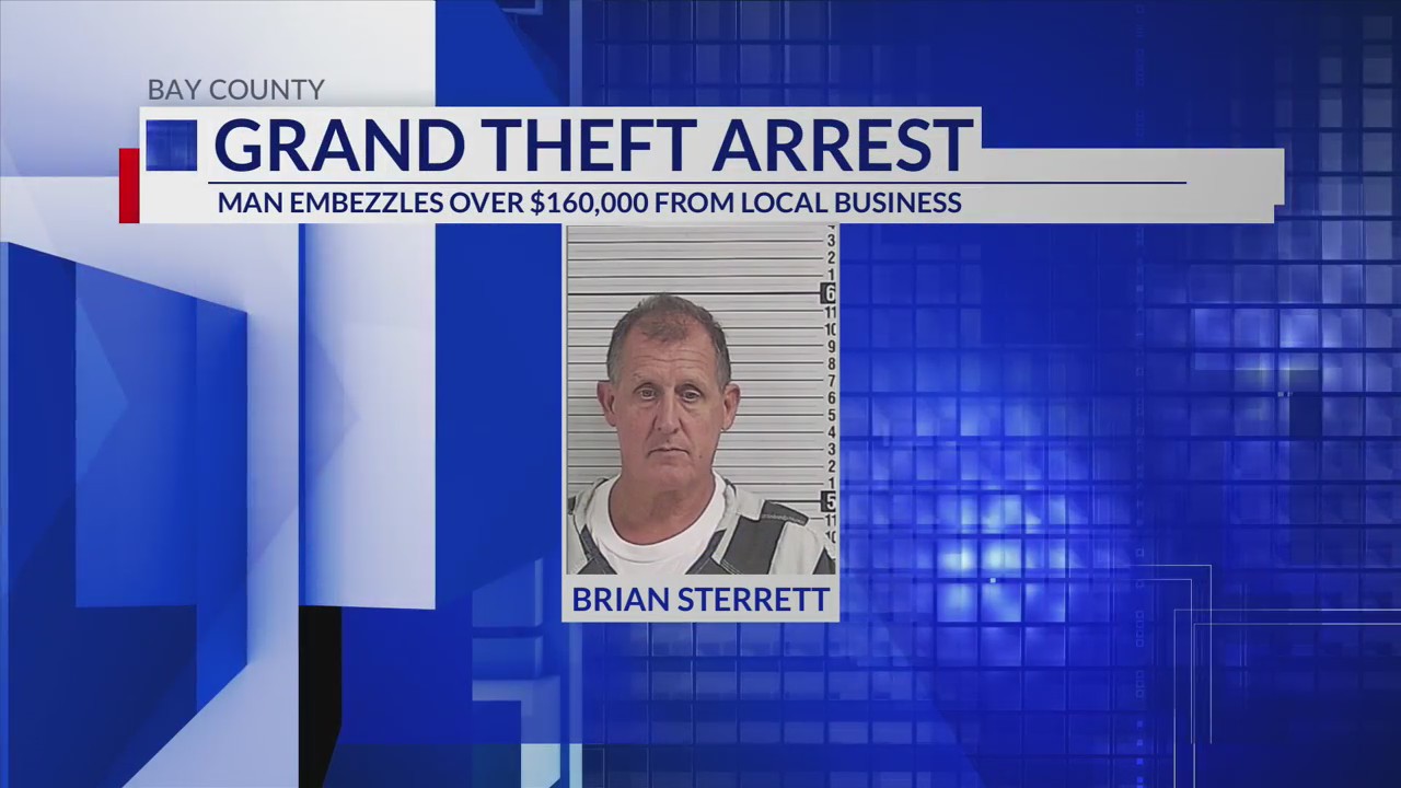 Man arrested after allegedly embezzling over $100,000 from Panama City ...